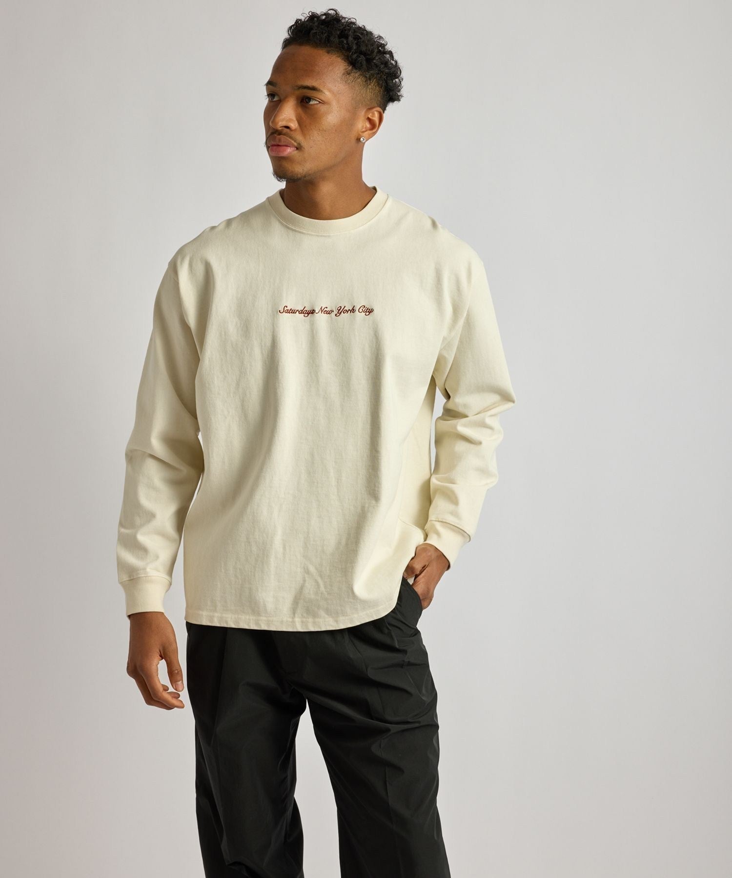 Max Weight Pigment Dyed LS T-Shirt