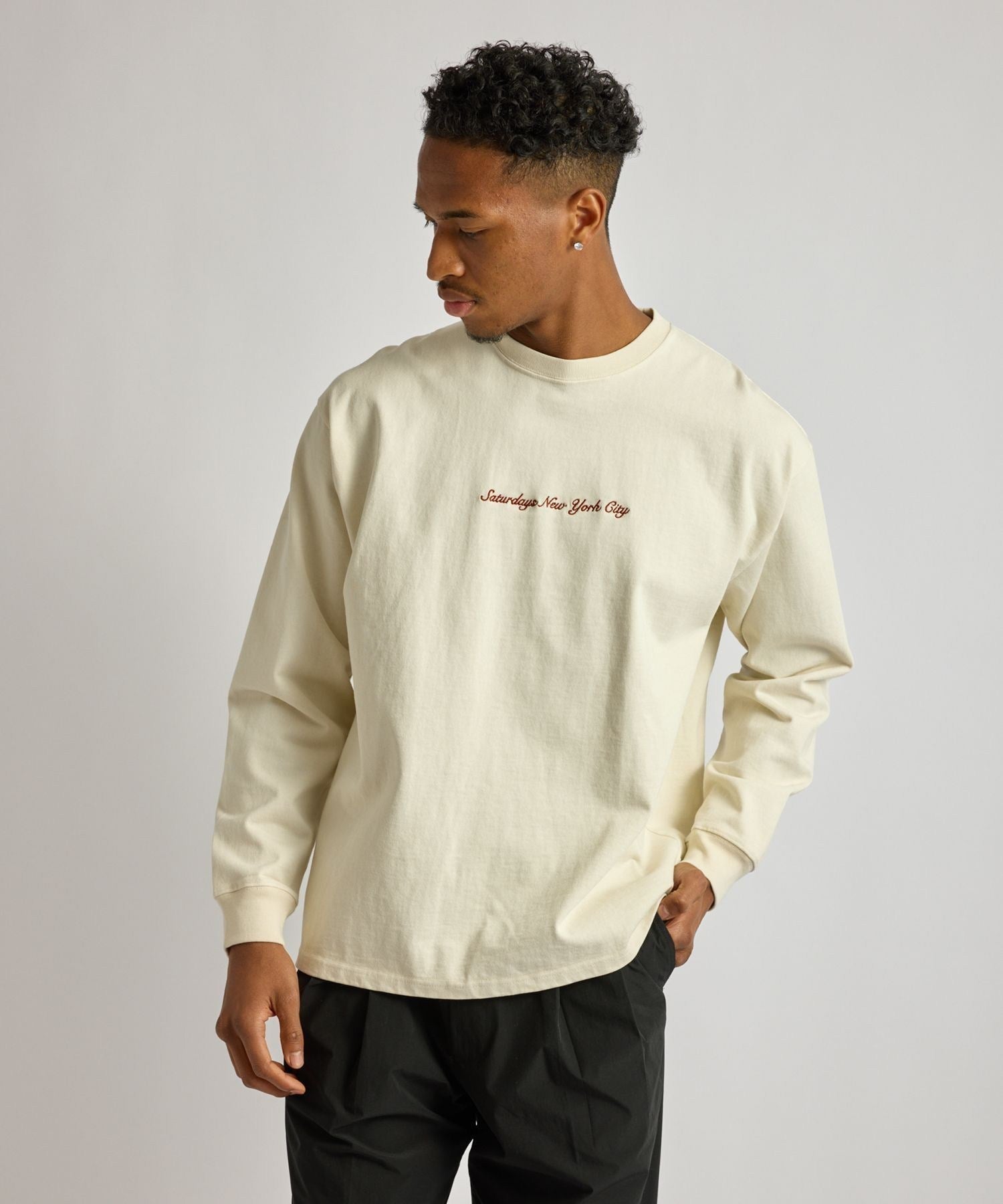 Max Weight Pigment Dyed LS T-Shirt