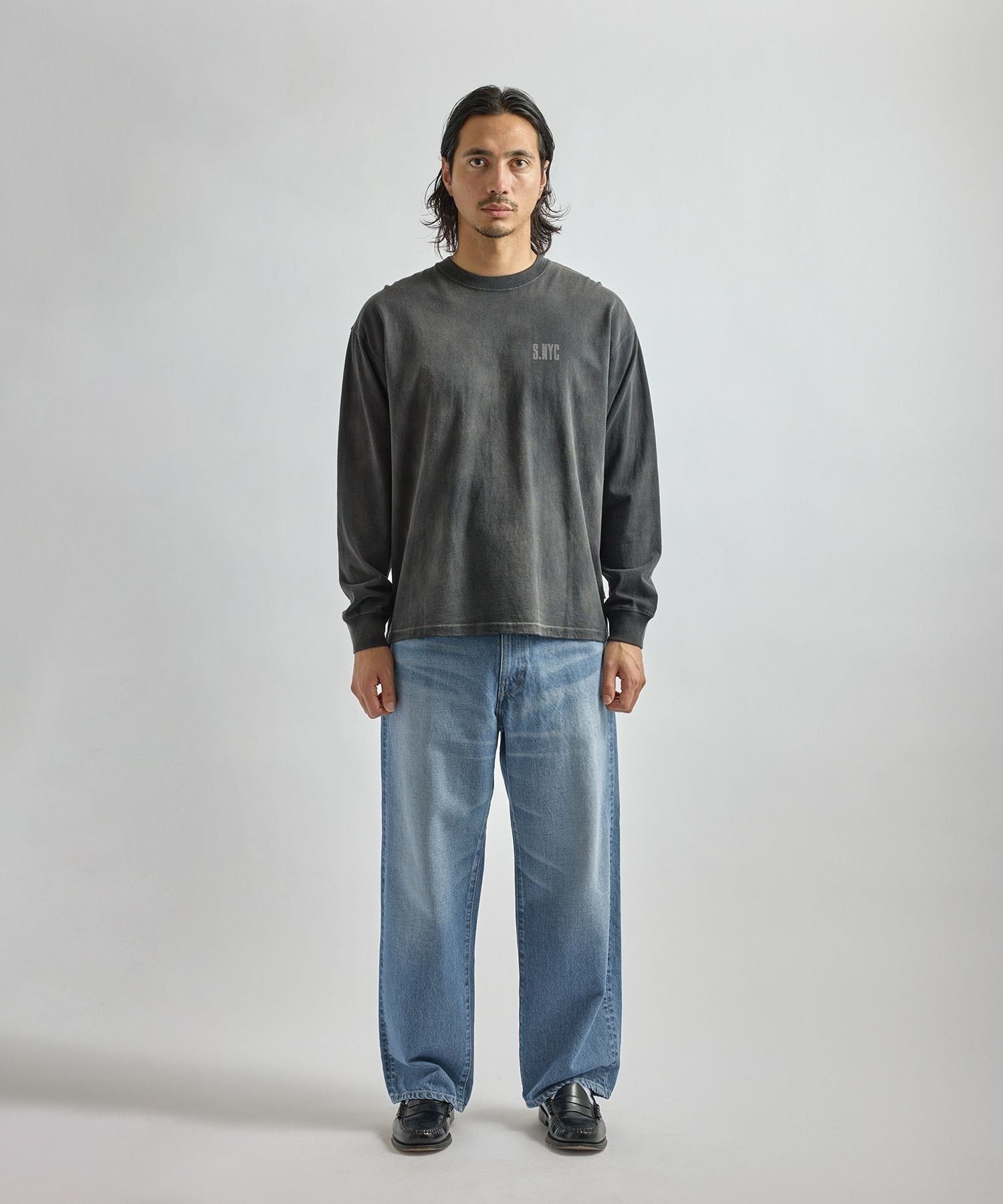 Collegiate Printed LS T-Shirt