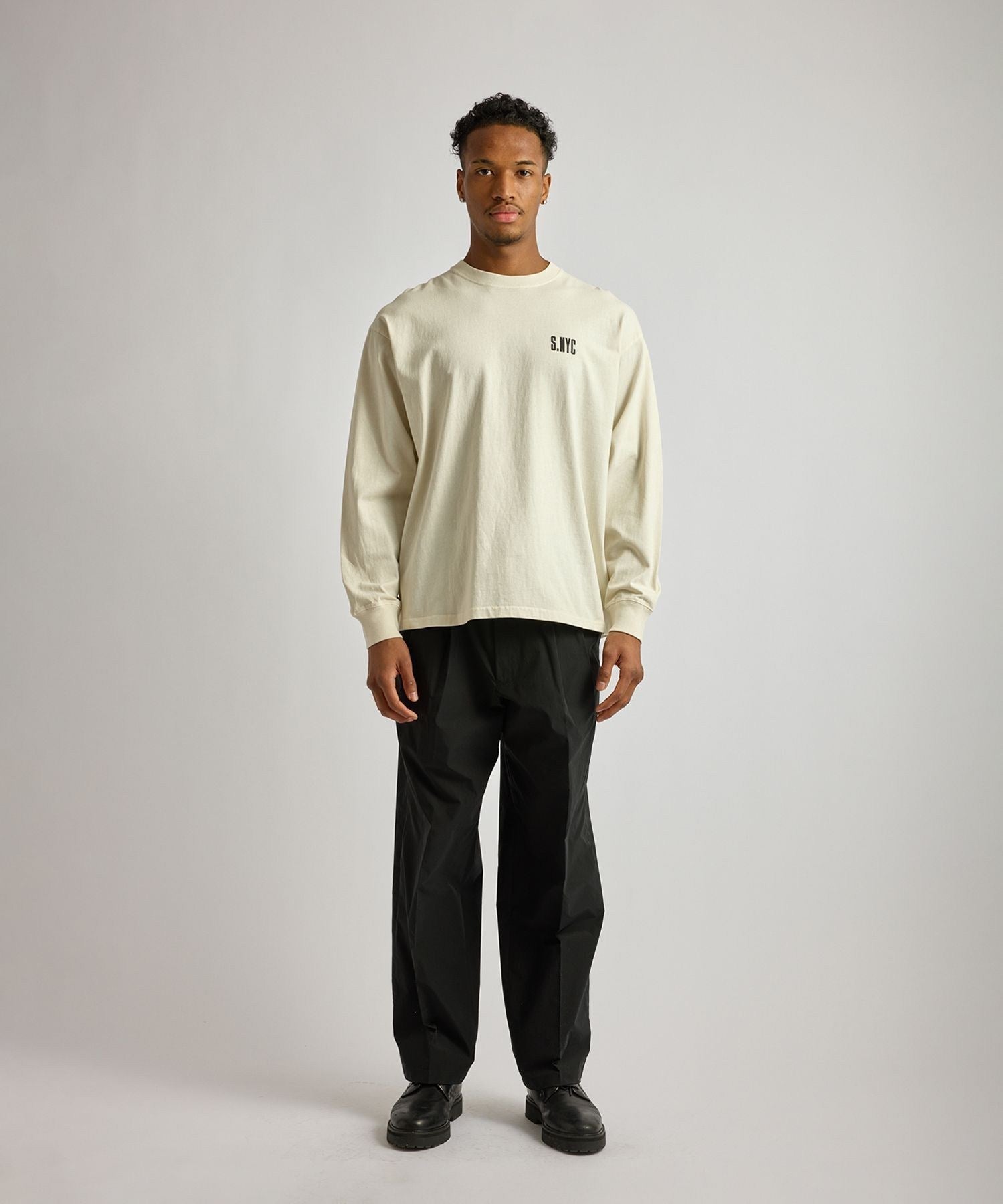 Collegiate Printed LS T-Shirt
