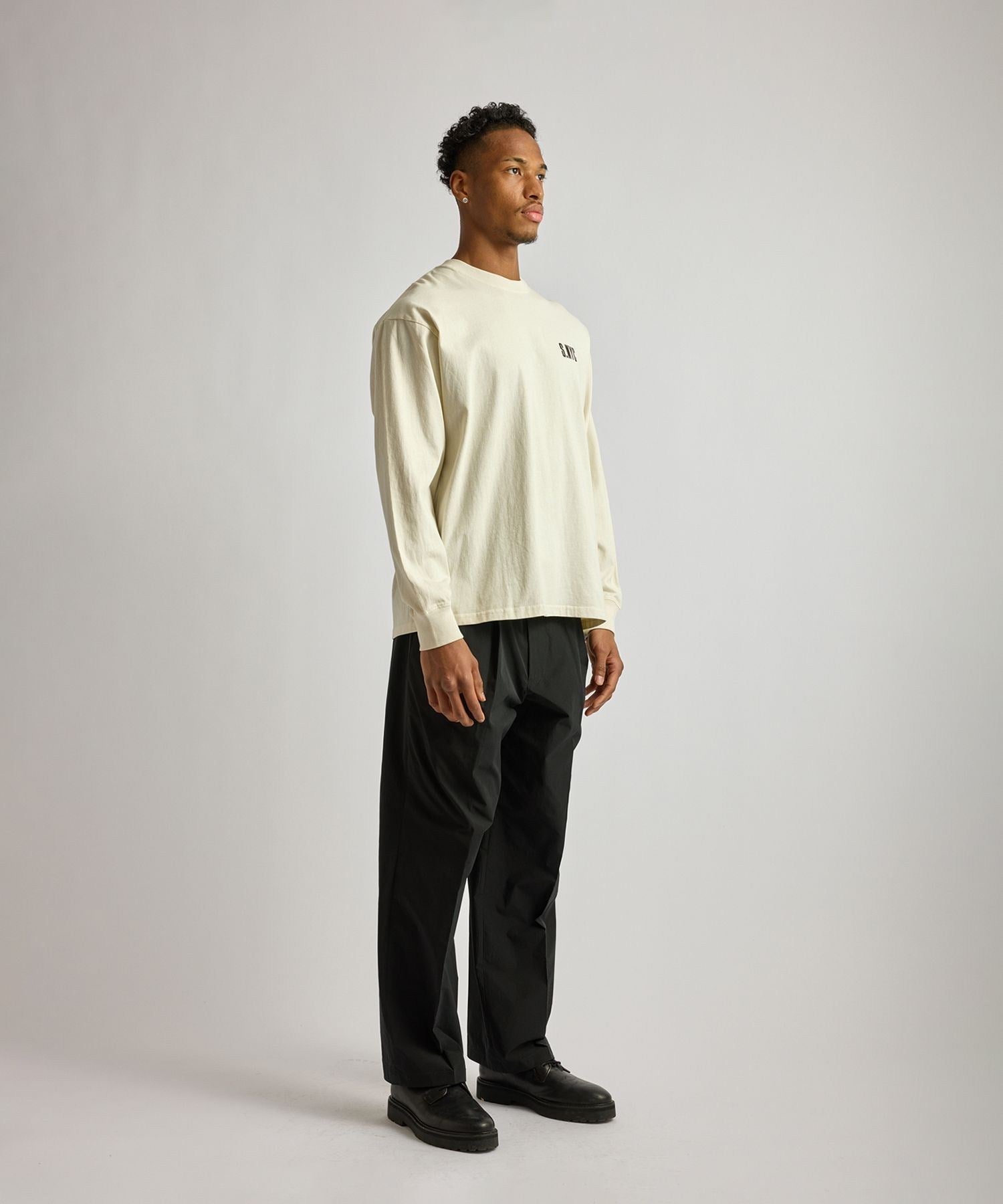 Collegiate Printed LS T-Shirt