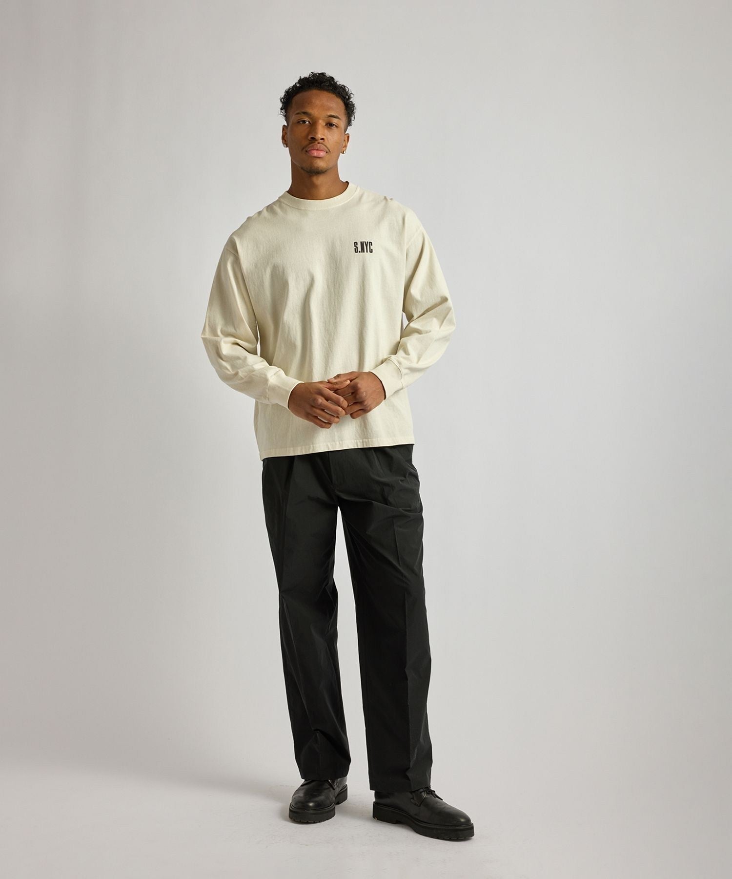 Collegiate Printed LS T-Shirt