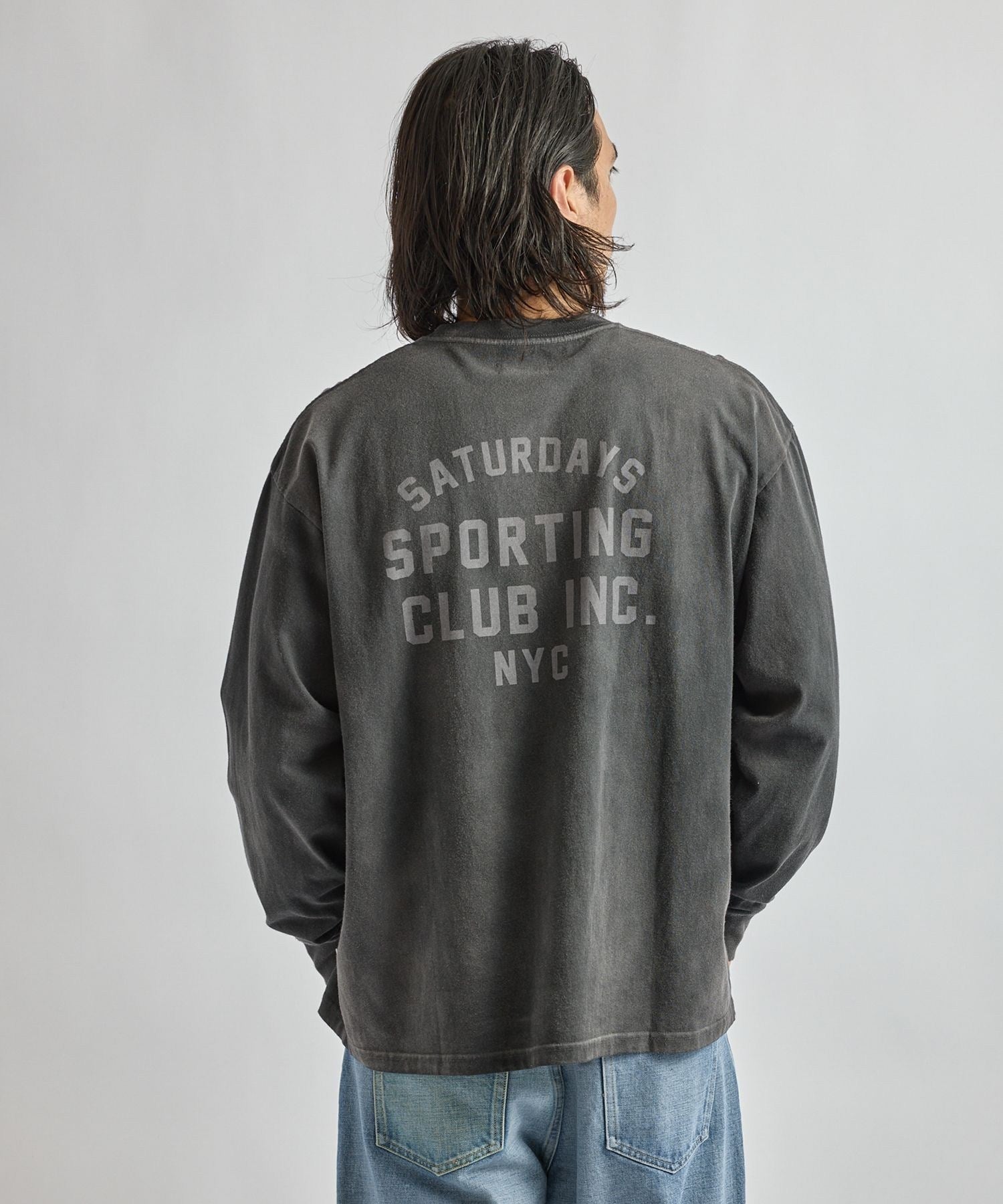 Collegiate Printed LS T-Shirt