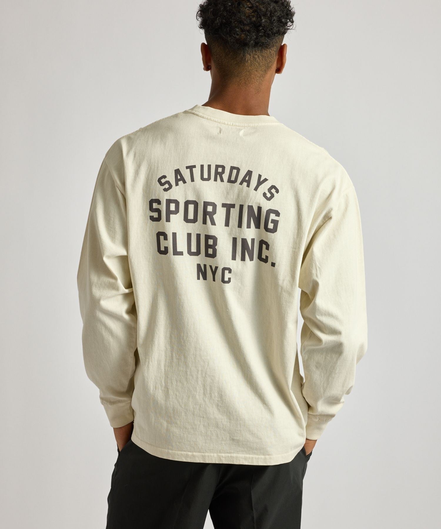 Collegiate Printed LS T-Shirt