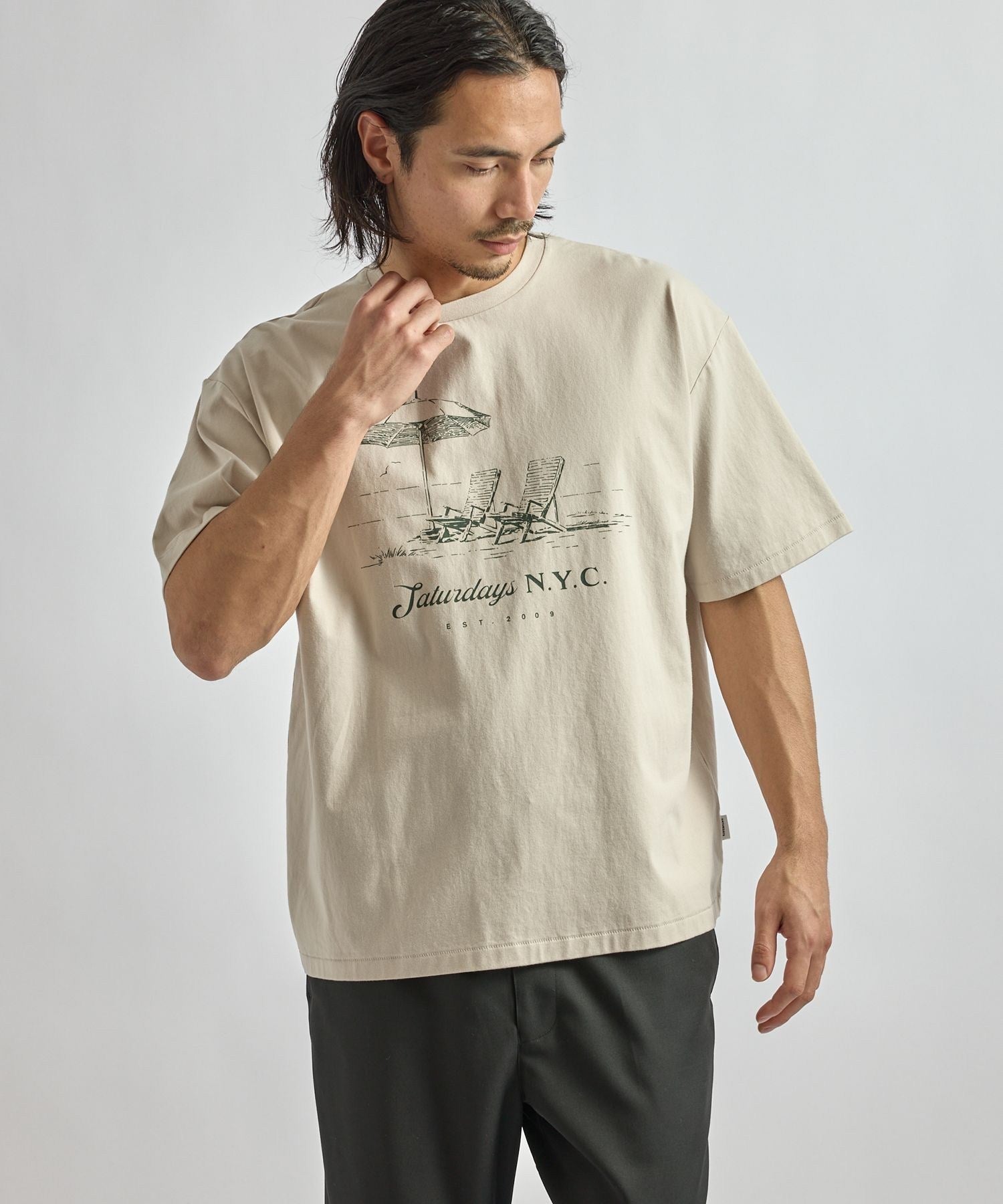 Beach Chair Ozone Wash Relaxed SS Tee