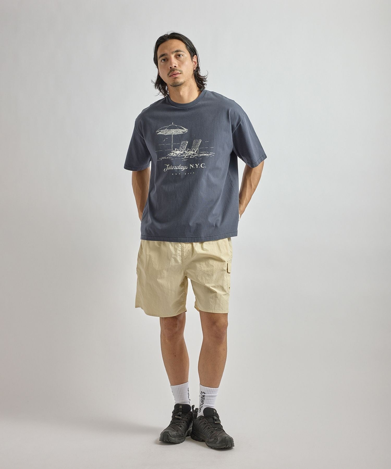 Beach Chair Ozone Wash Relaxed SS Tee