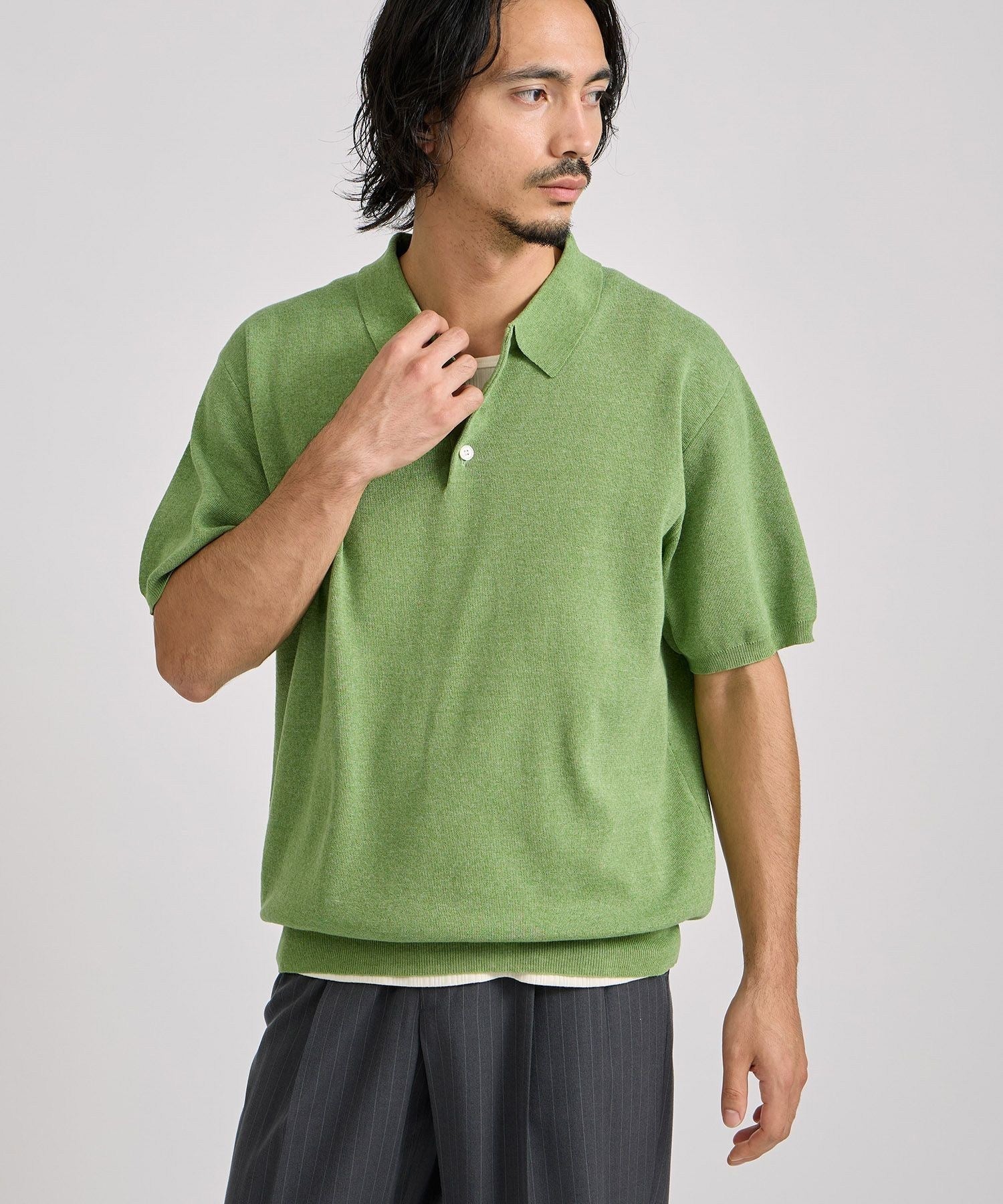 Jahmad Linen Knit Polo