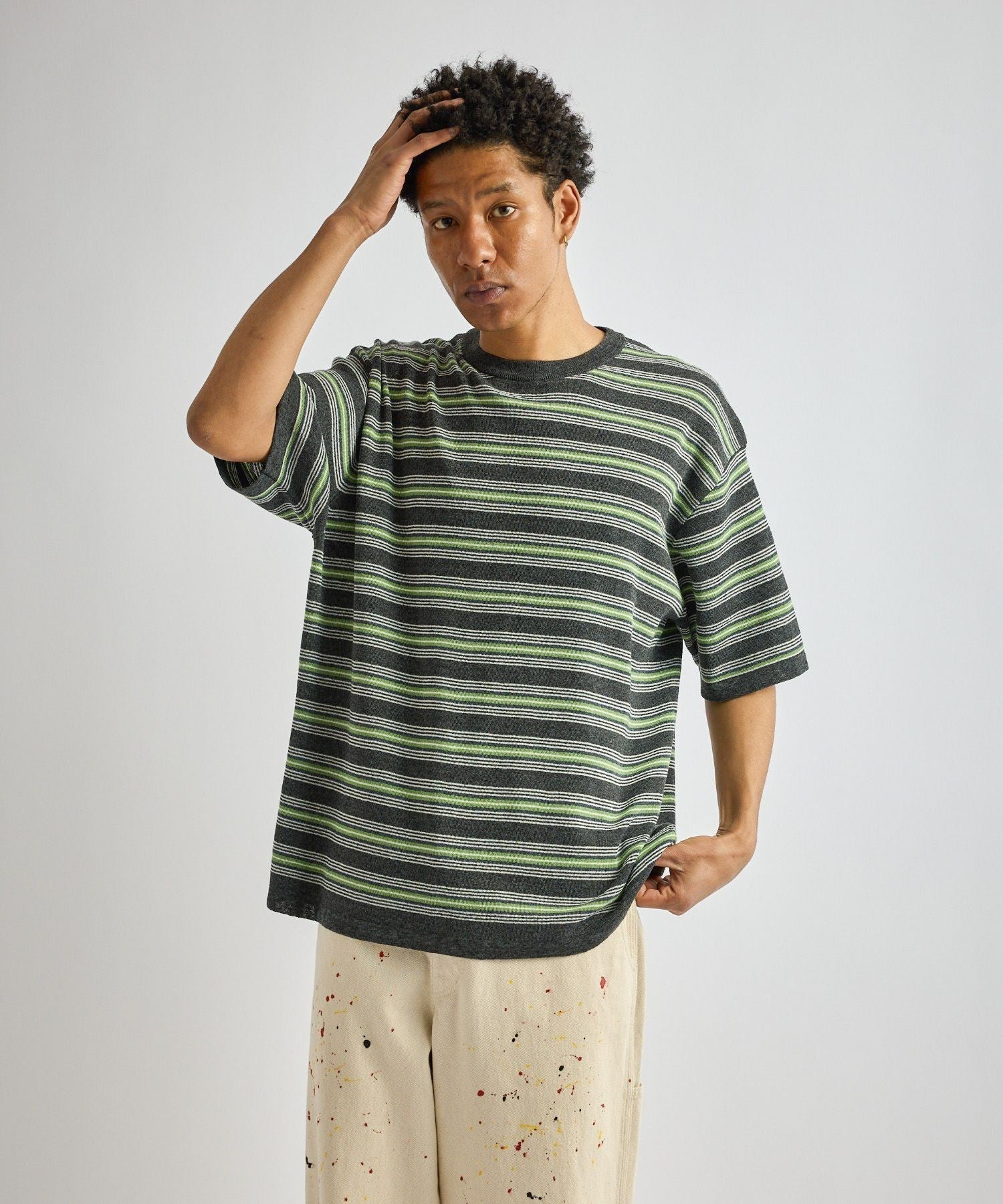 Pacho Stripe Knit Top