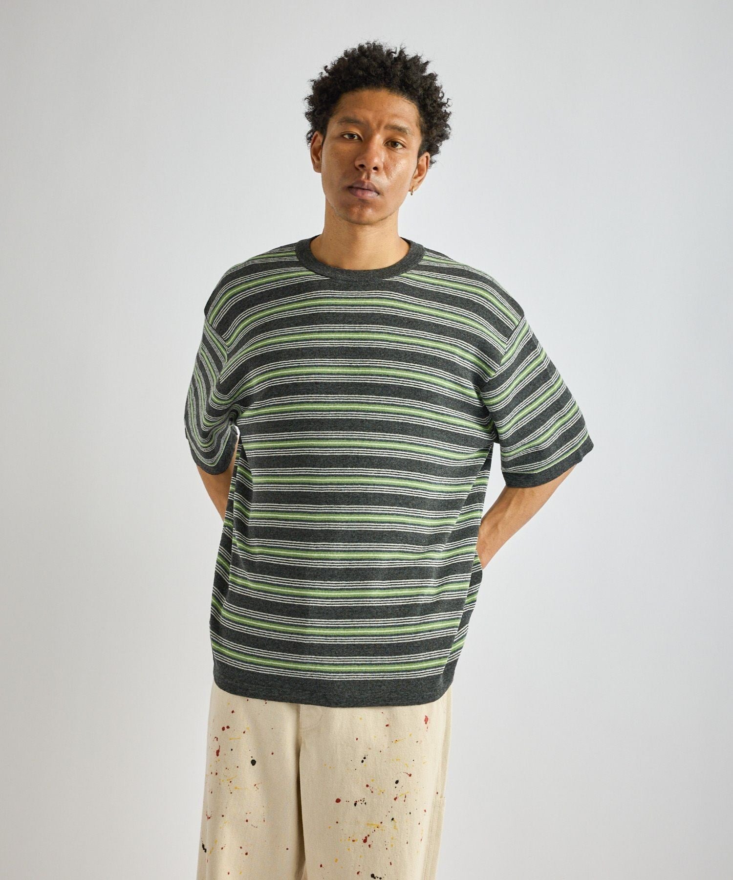 Pacho Stripe Knit Top