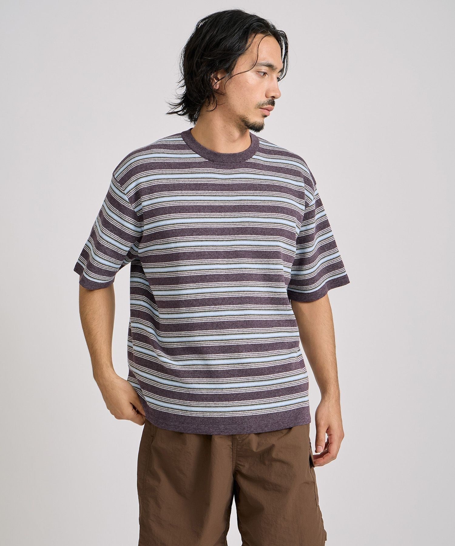 Pacho Stripe Knit Top