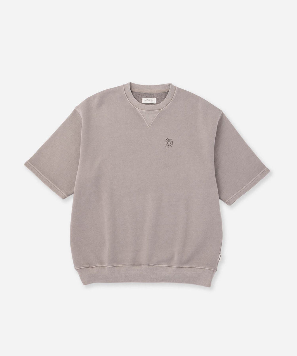 Elliott Pigment Dyed SS Sweat | Saturdays NYC Japan