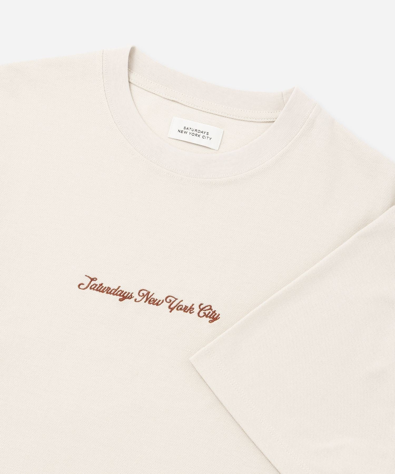 Pique Logo Standard SS Tee