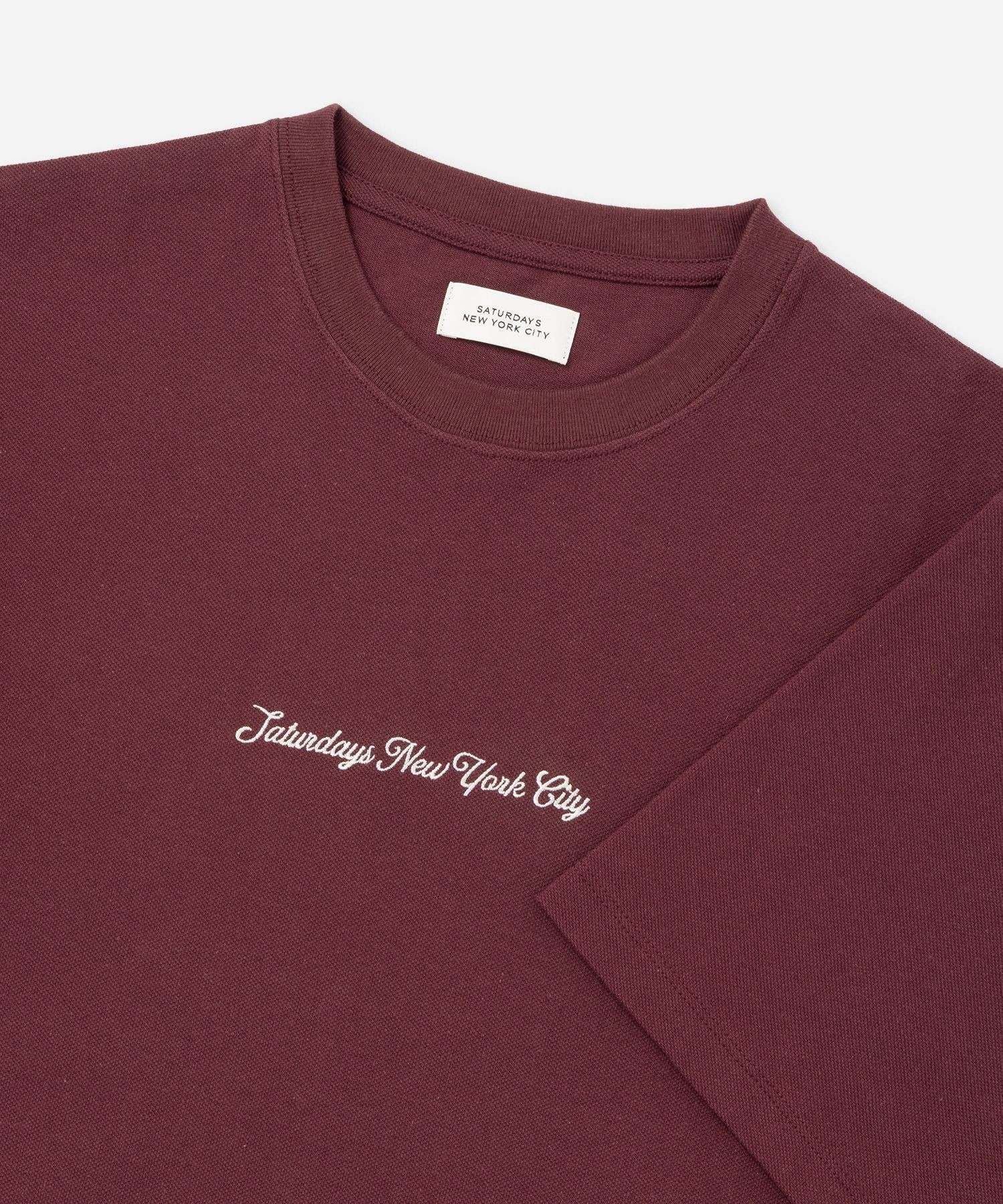 Pique Logo Standard SS Tee