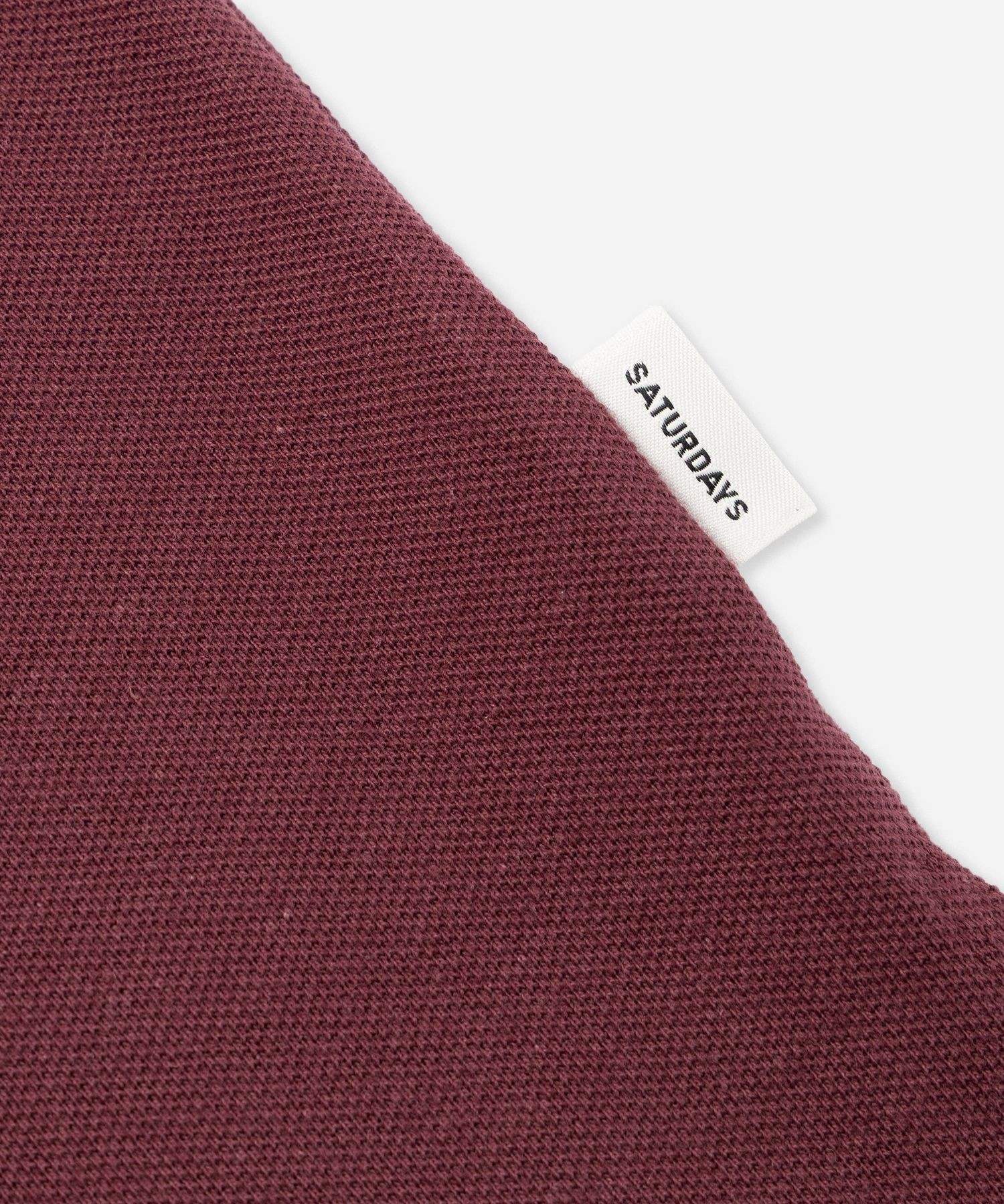 Pique Logo Standard SS Tee