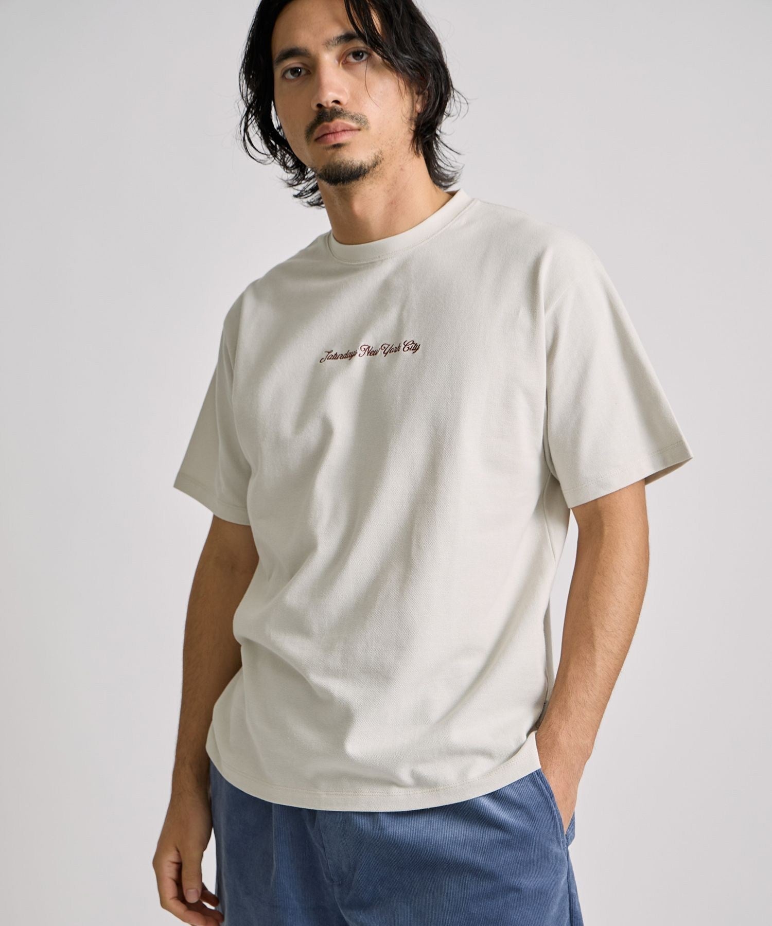 Pique Logo Standard SS Tee