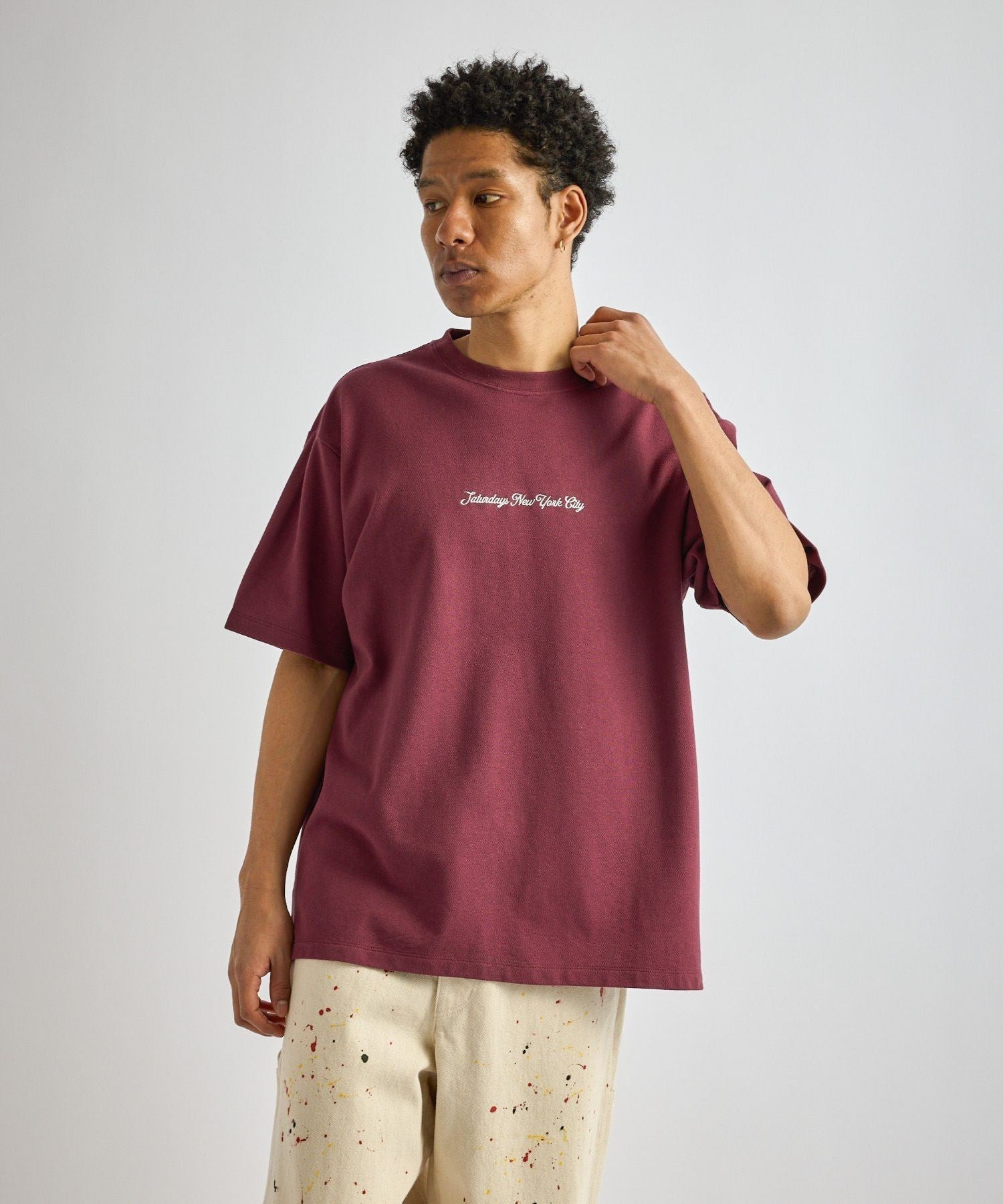 Pique Logo Standard SS Tee