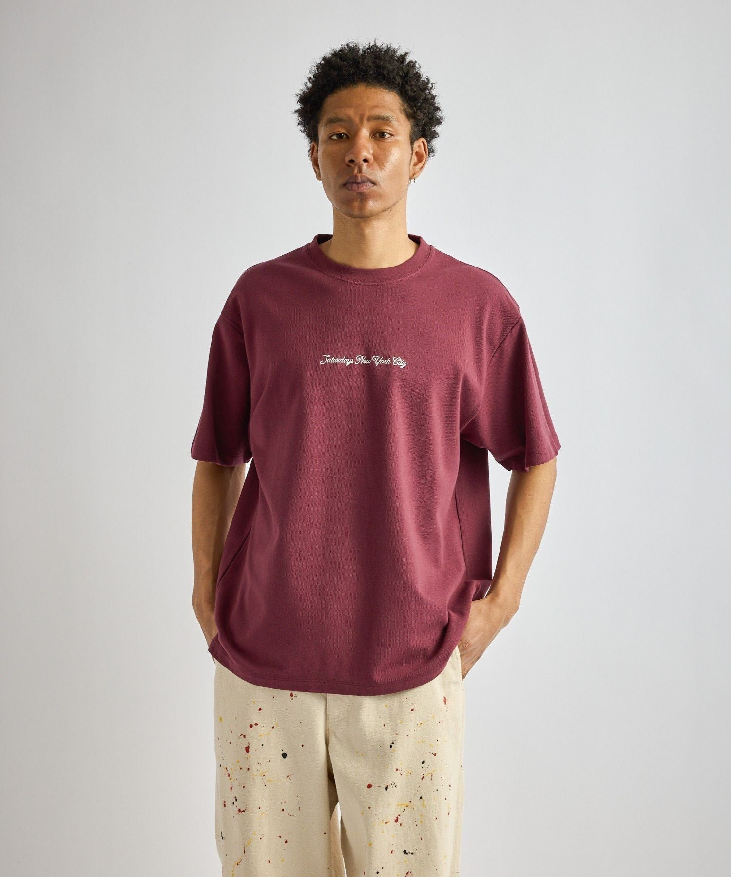 Pique Logo Standard SS Tee