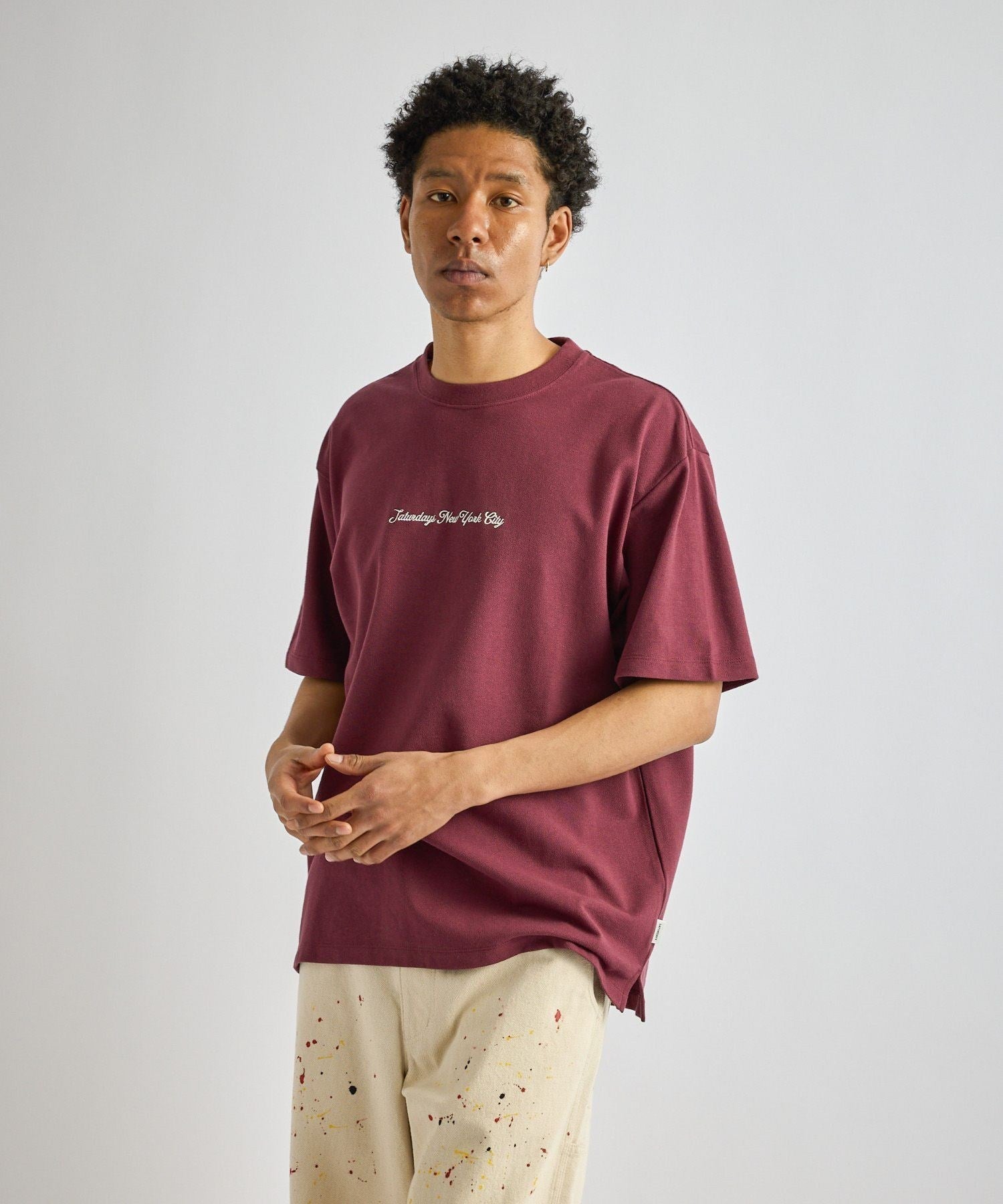 Pique Logo Standard SS Tee