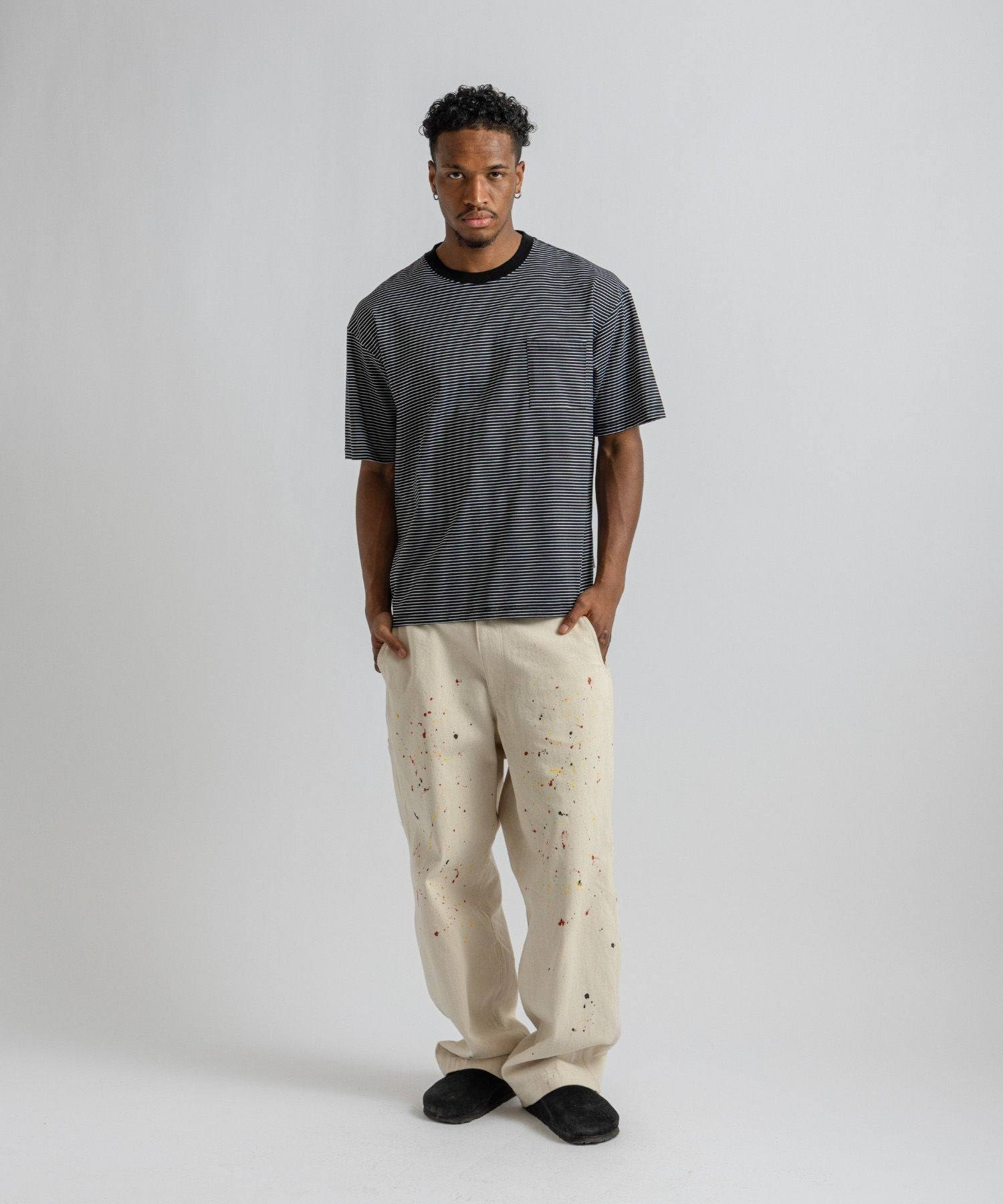 Randall Stripe Relaxed SS Tee