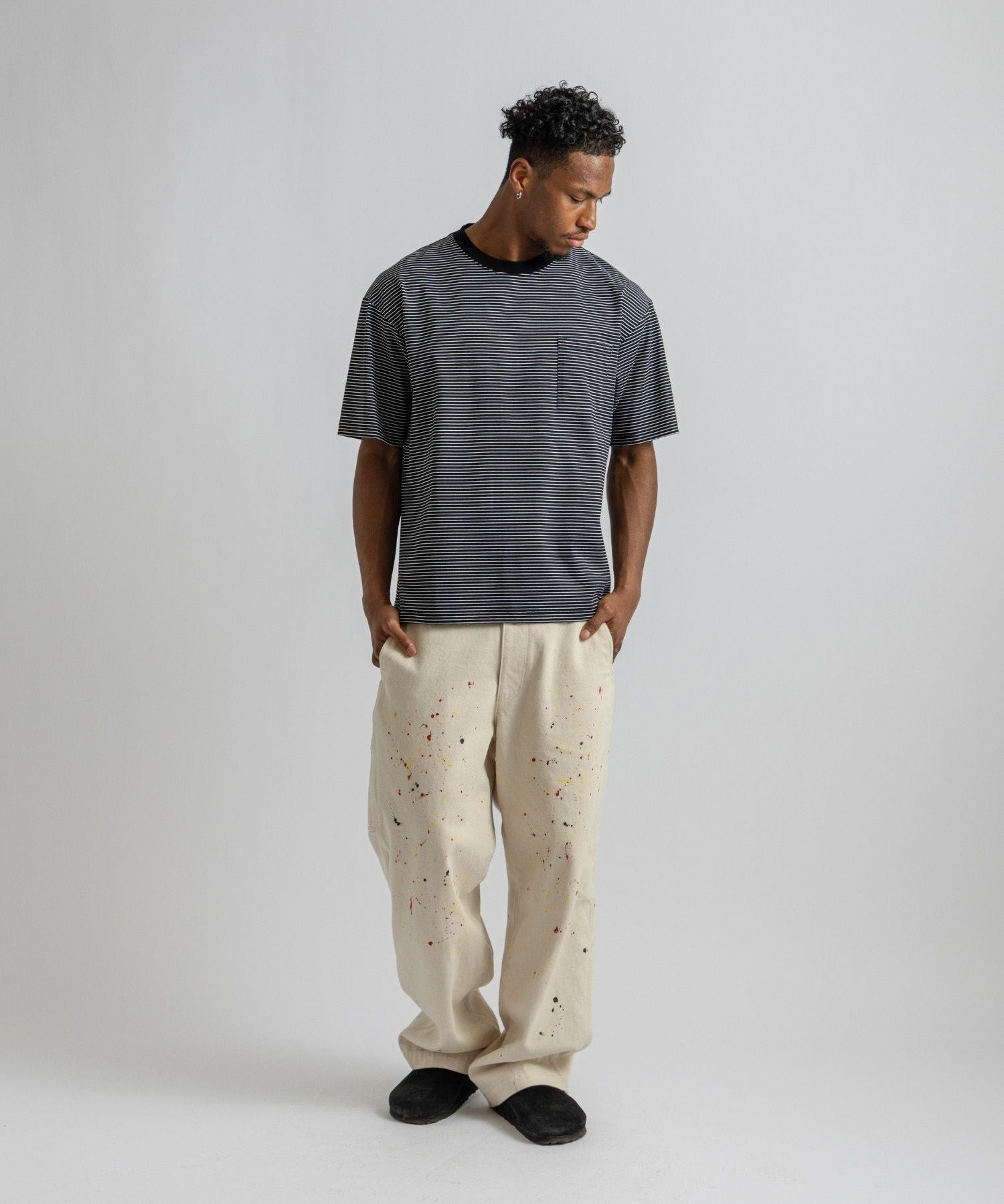 Randall Stripe Relaxed SS Tee