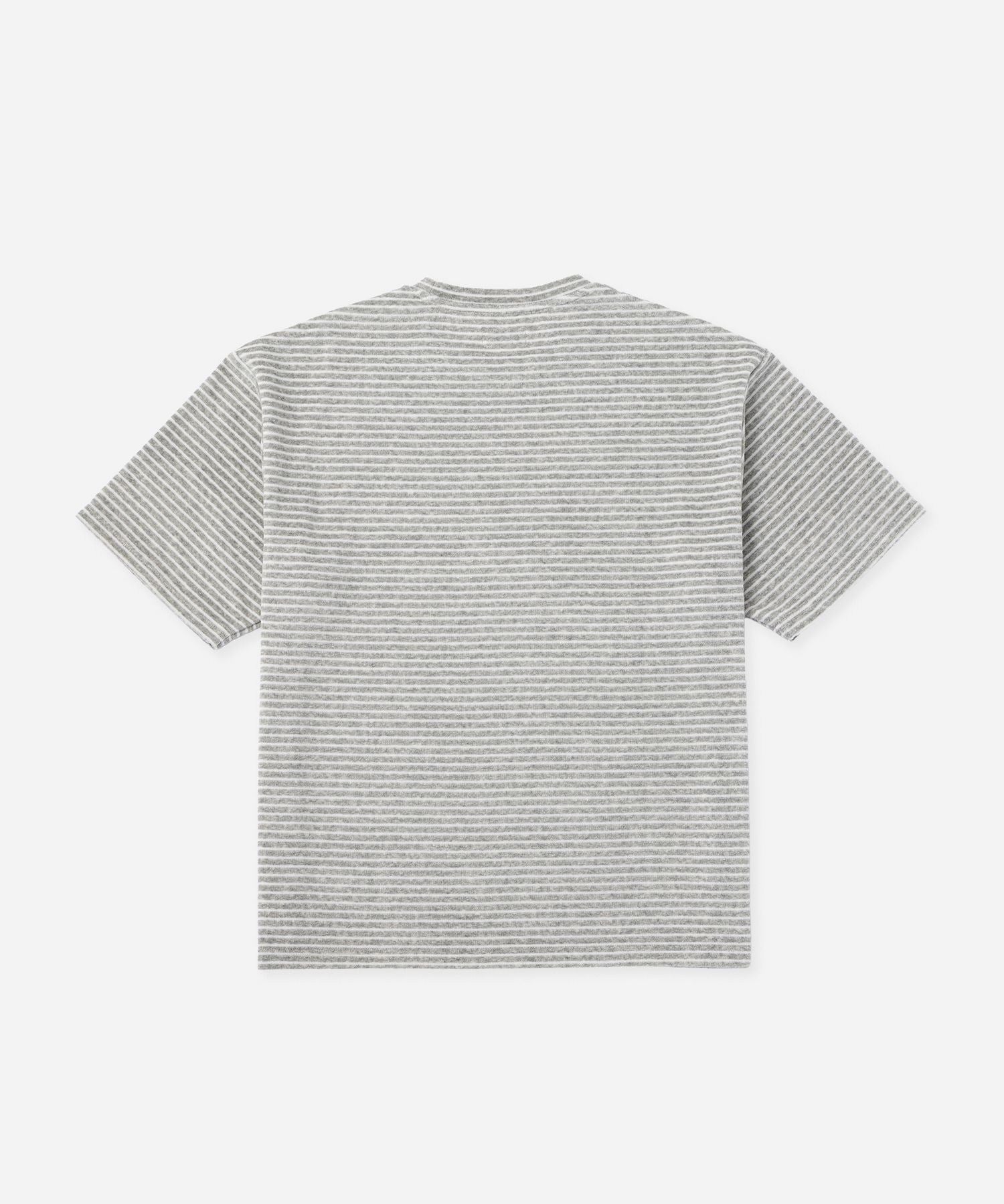 Brandon Striped Pile Relaxed SS Tee