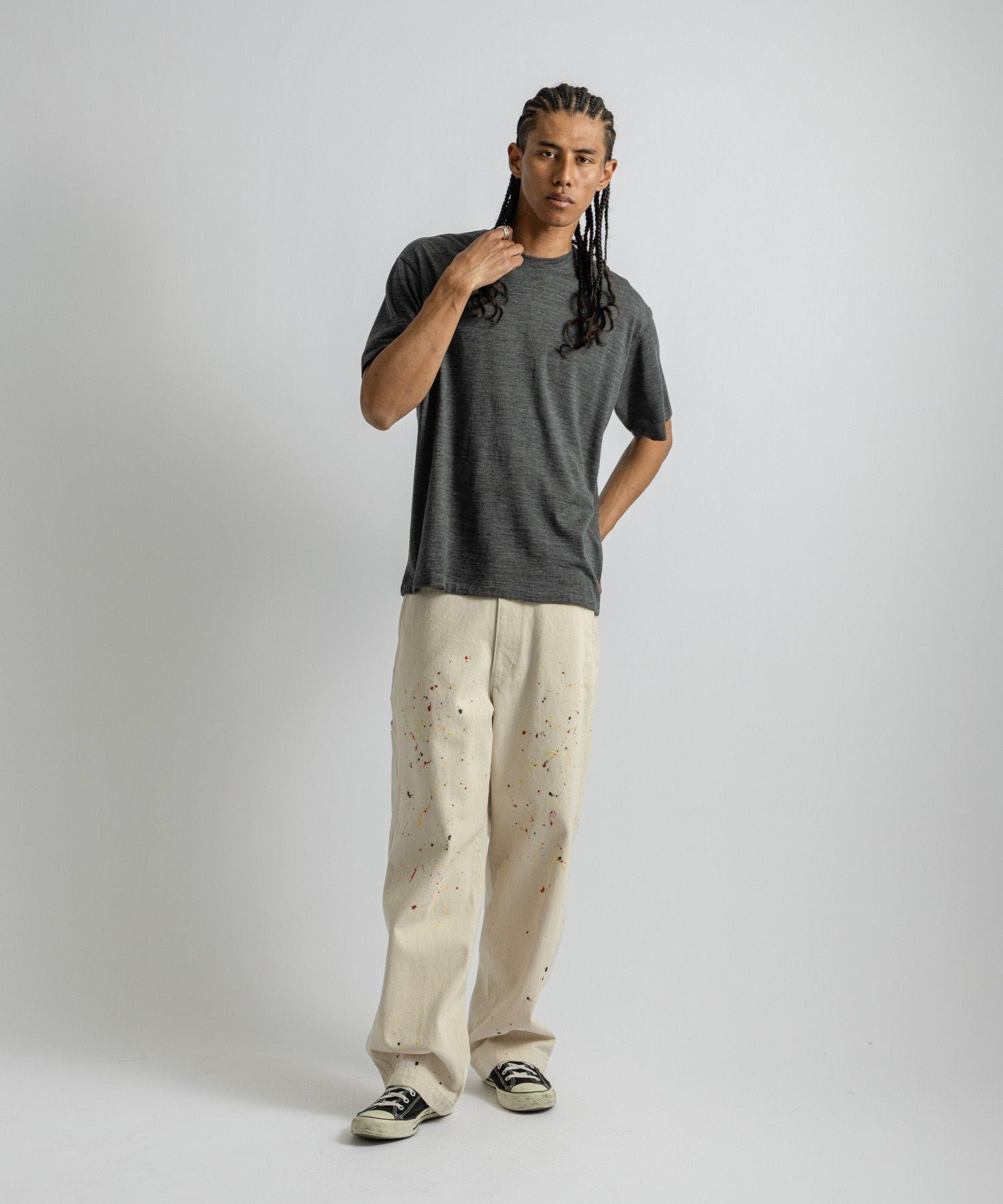Brandon Relaxed Wool SS Tee