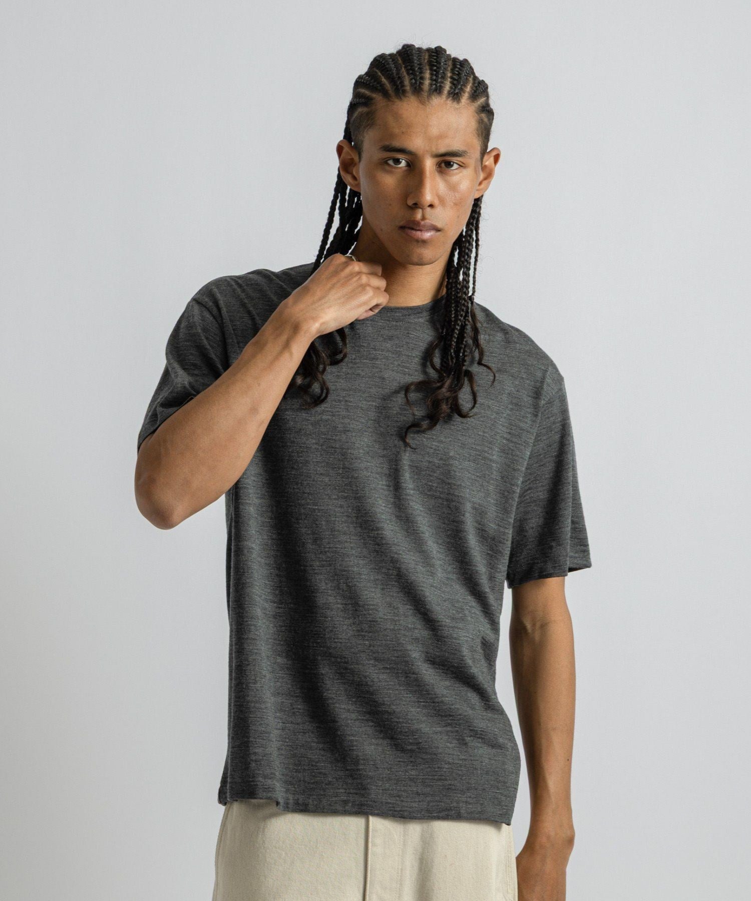 Brandon Relaxed Wool SS Tee