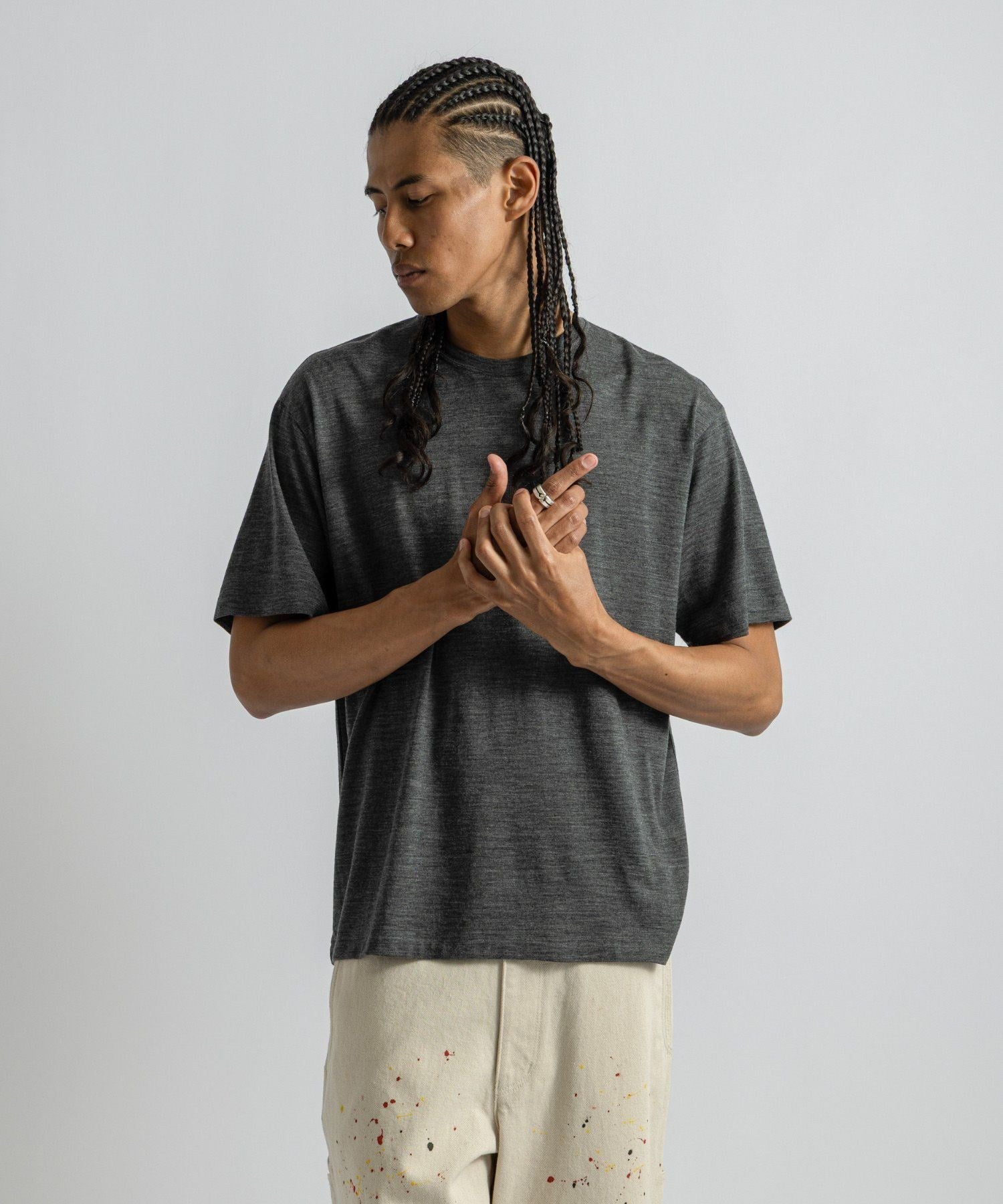 Brandon Relaxed Wool SS Tee