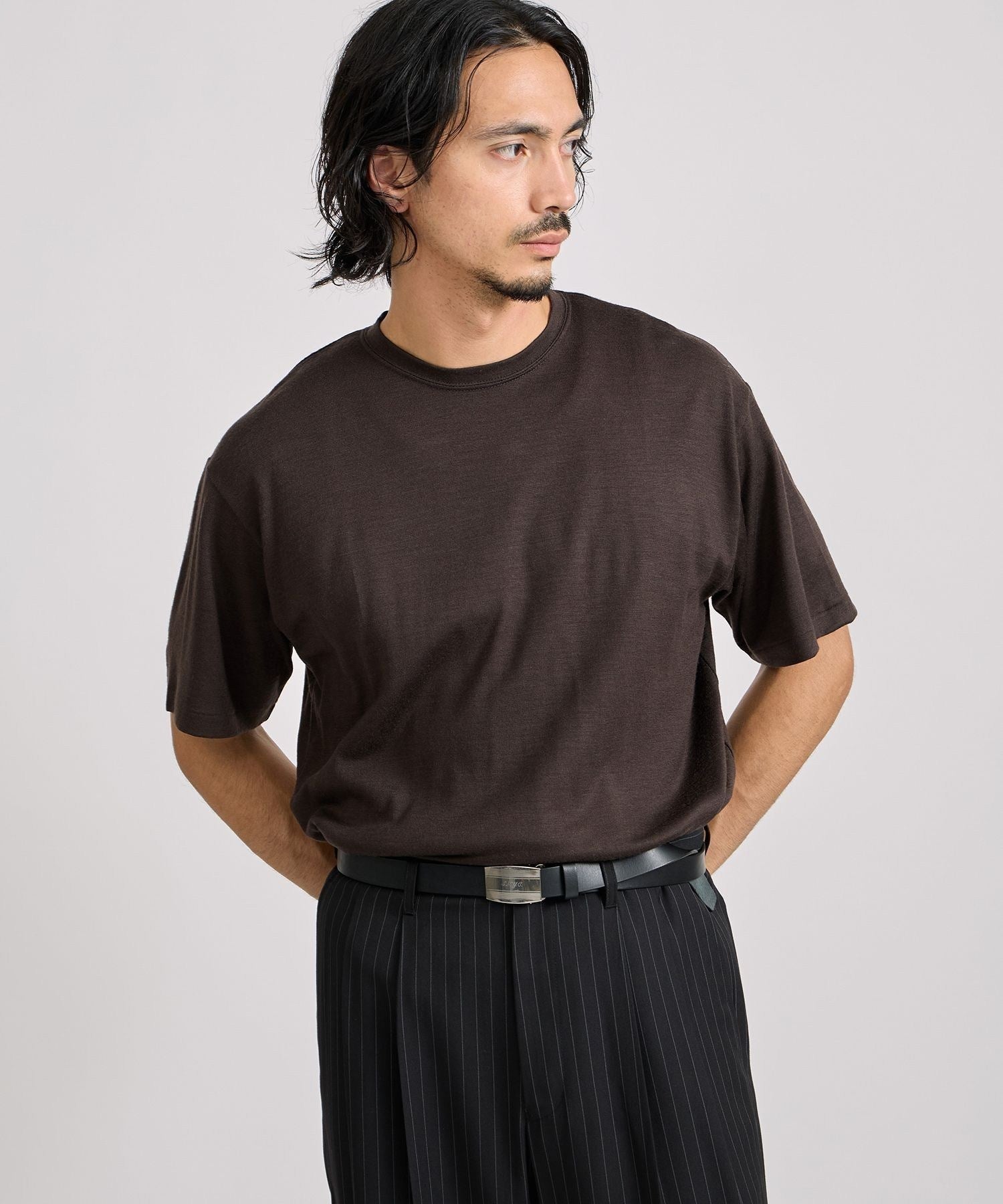 Brandon Relaxed Wool SS Tee
