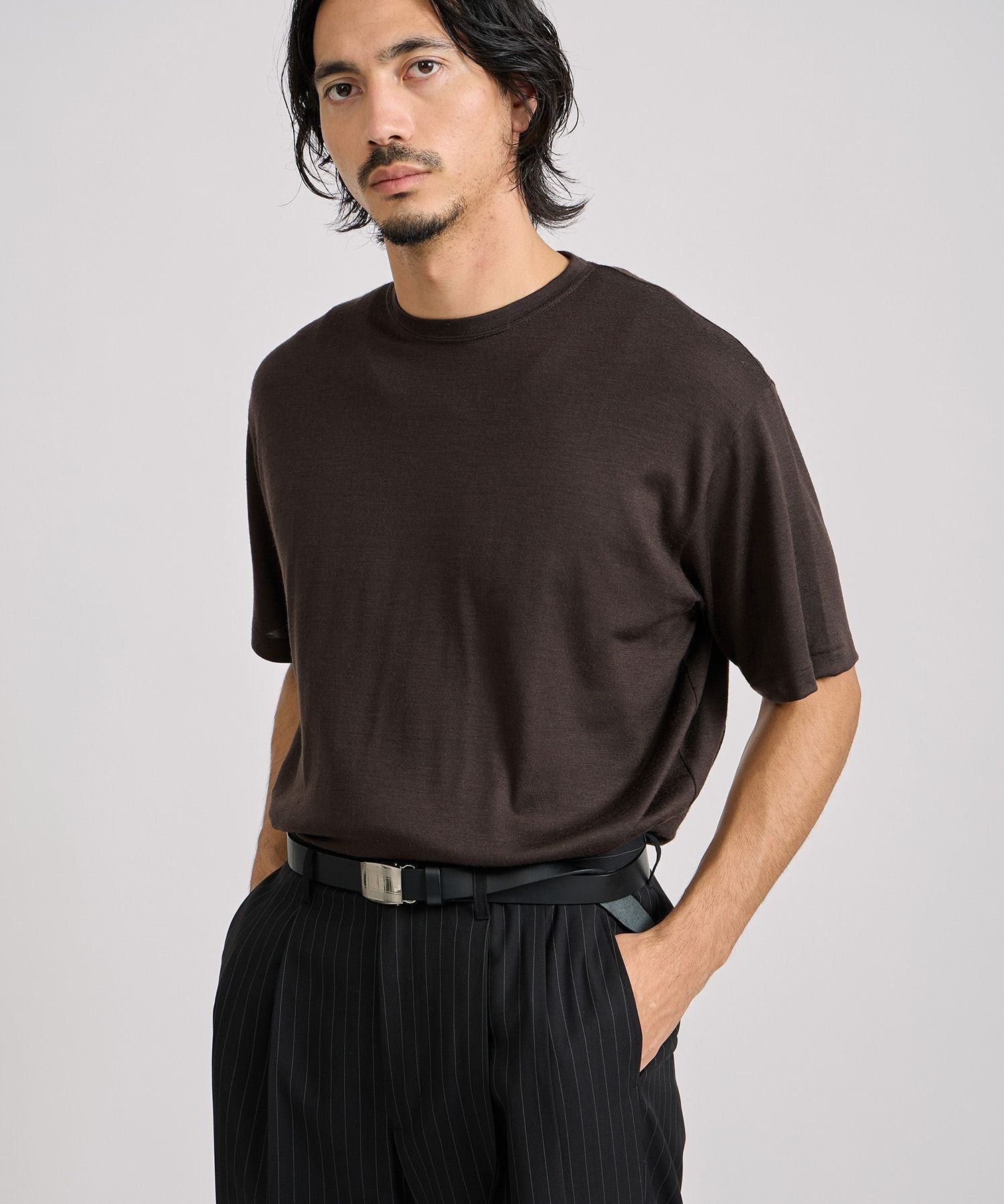 Brandon Relaxed Wool SS Tee