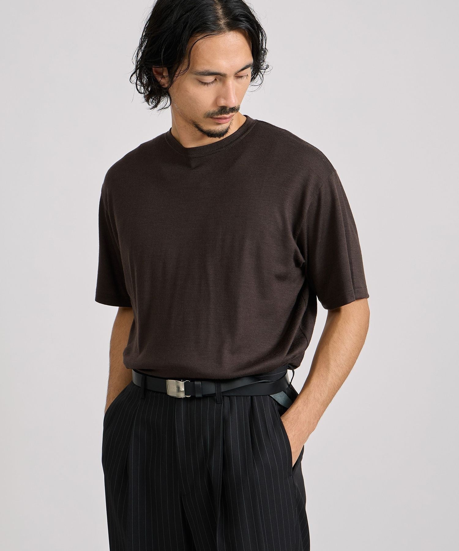 Brandon Relaxed Wool SS Tee