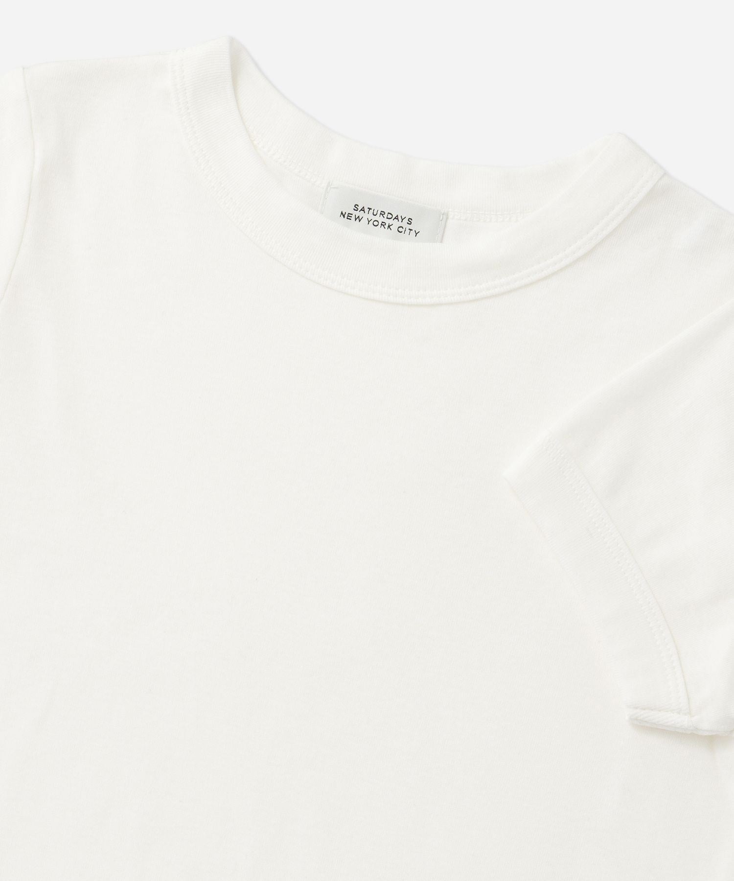 Naomi Ribbed Tee | WOMEN