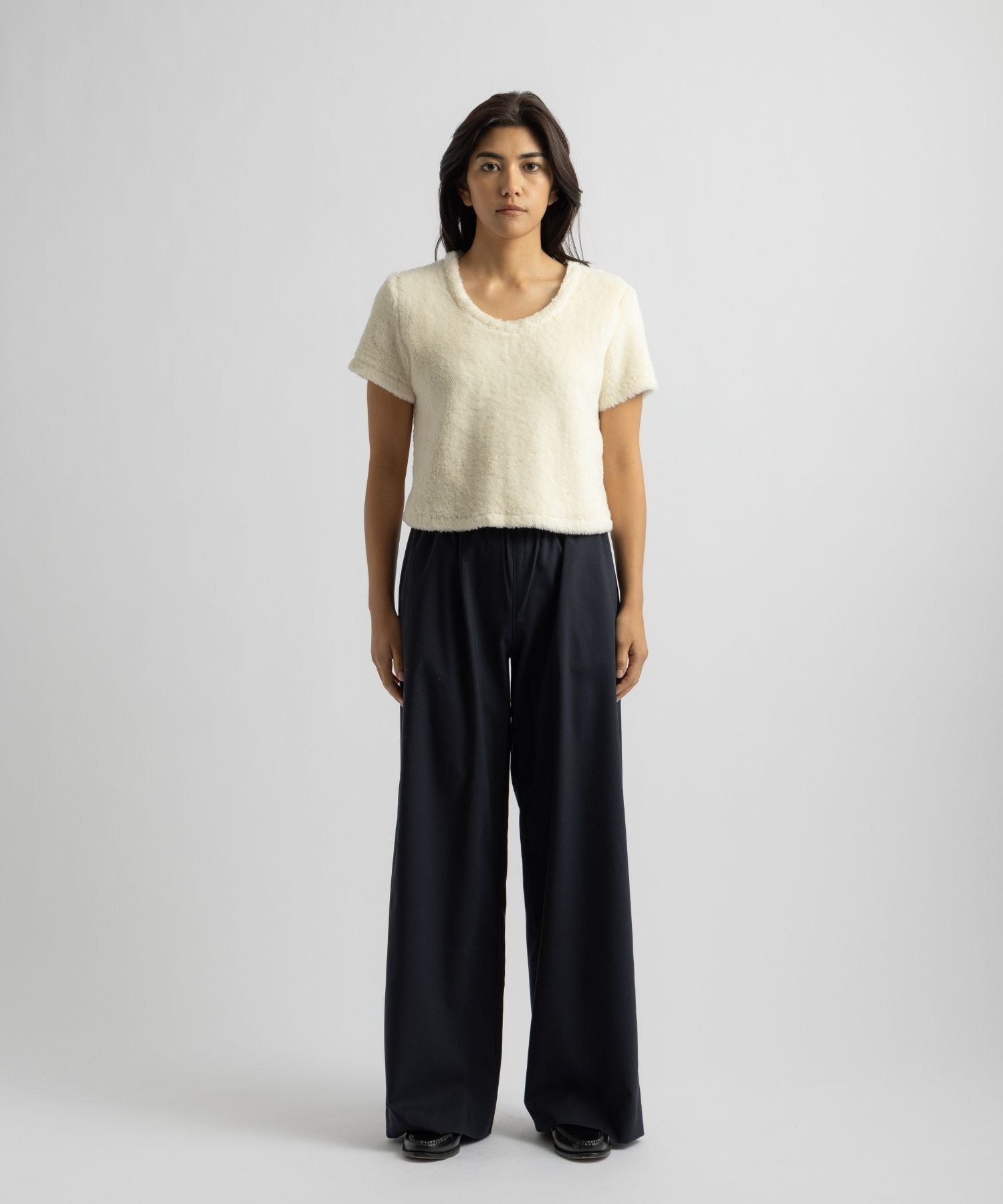 Alexis Shearling Tee | WOMEN