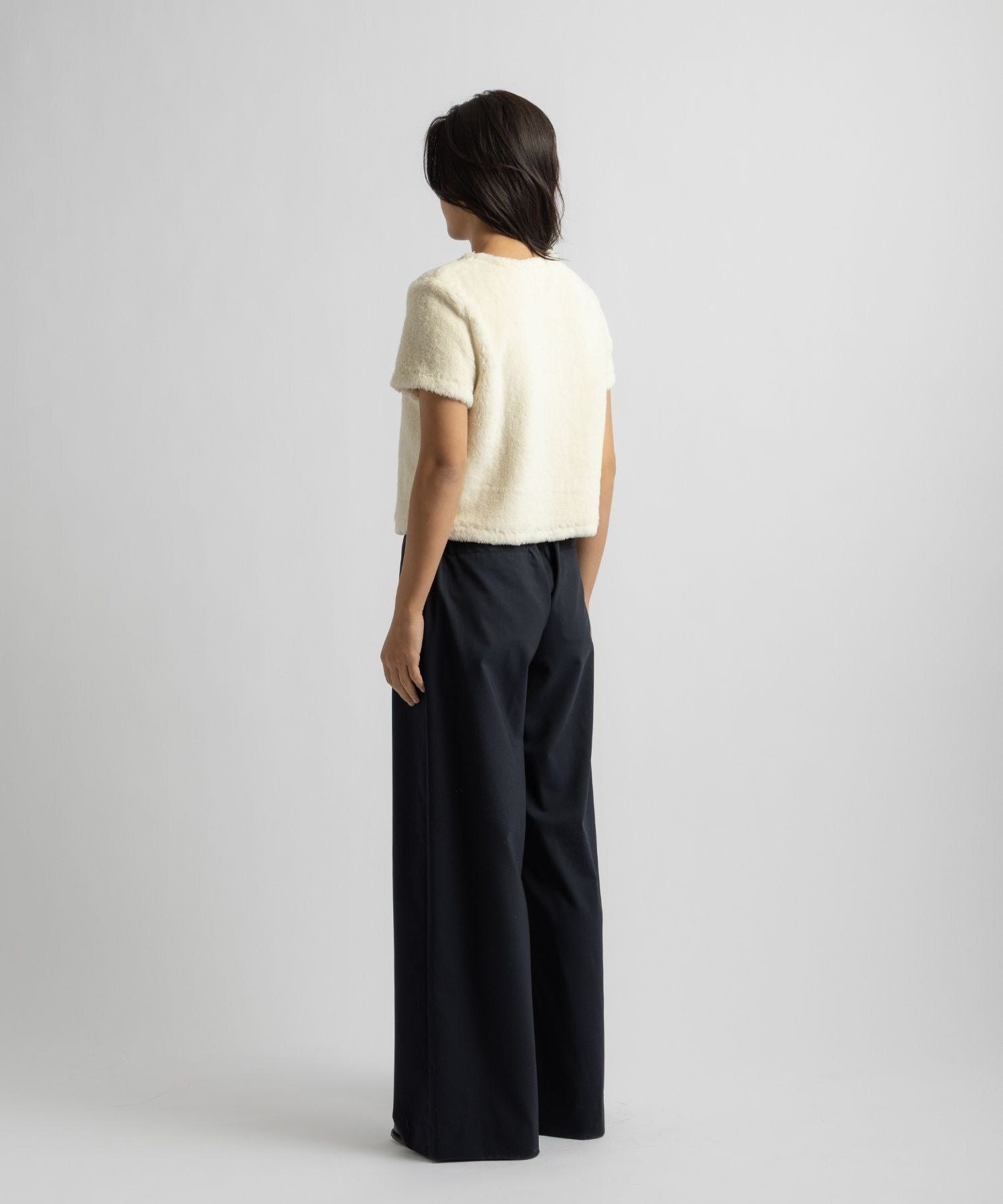 Alexis Shearling Tee | WOMEN