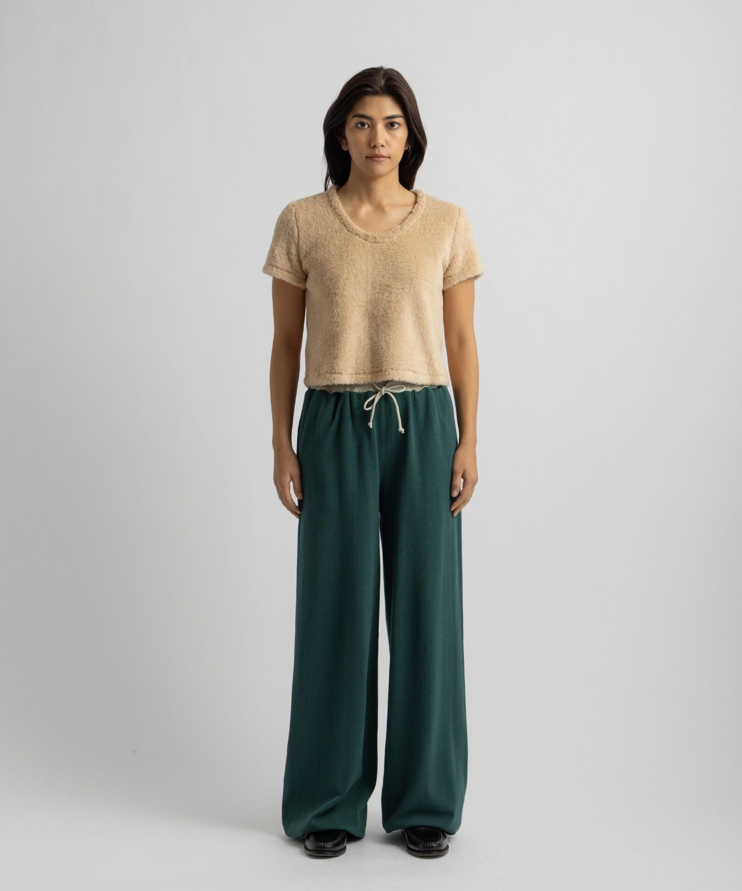 Alexis Shearling Tee | WOMEN