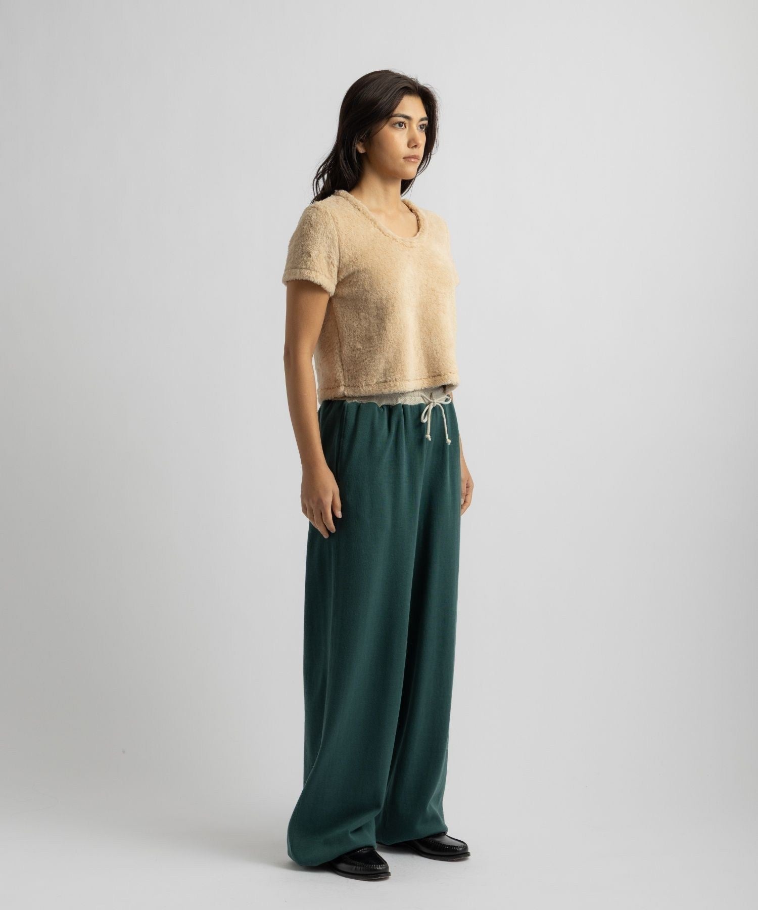 Alexis Shearling Tee | WOMEN