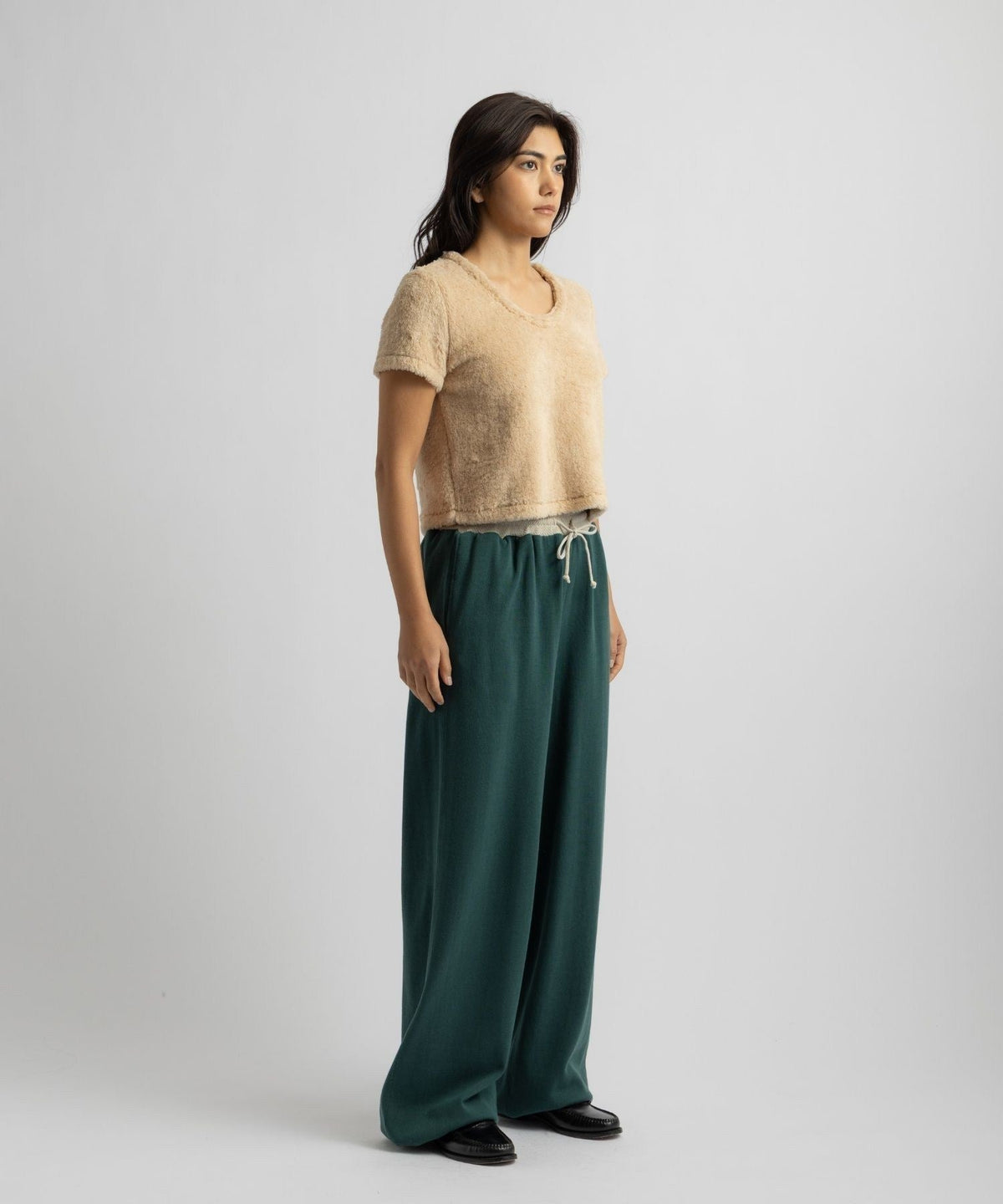Alexis Shearling Tee | WOMEN
