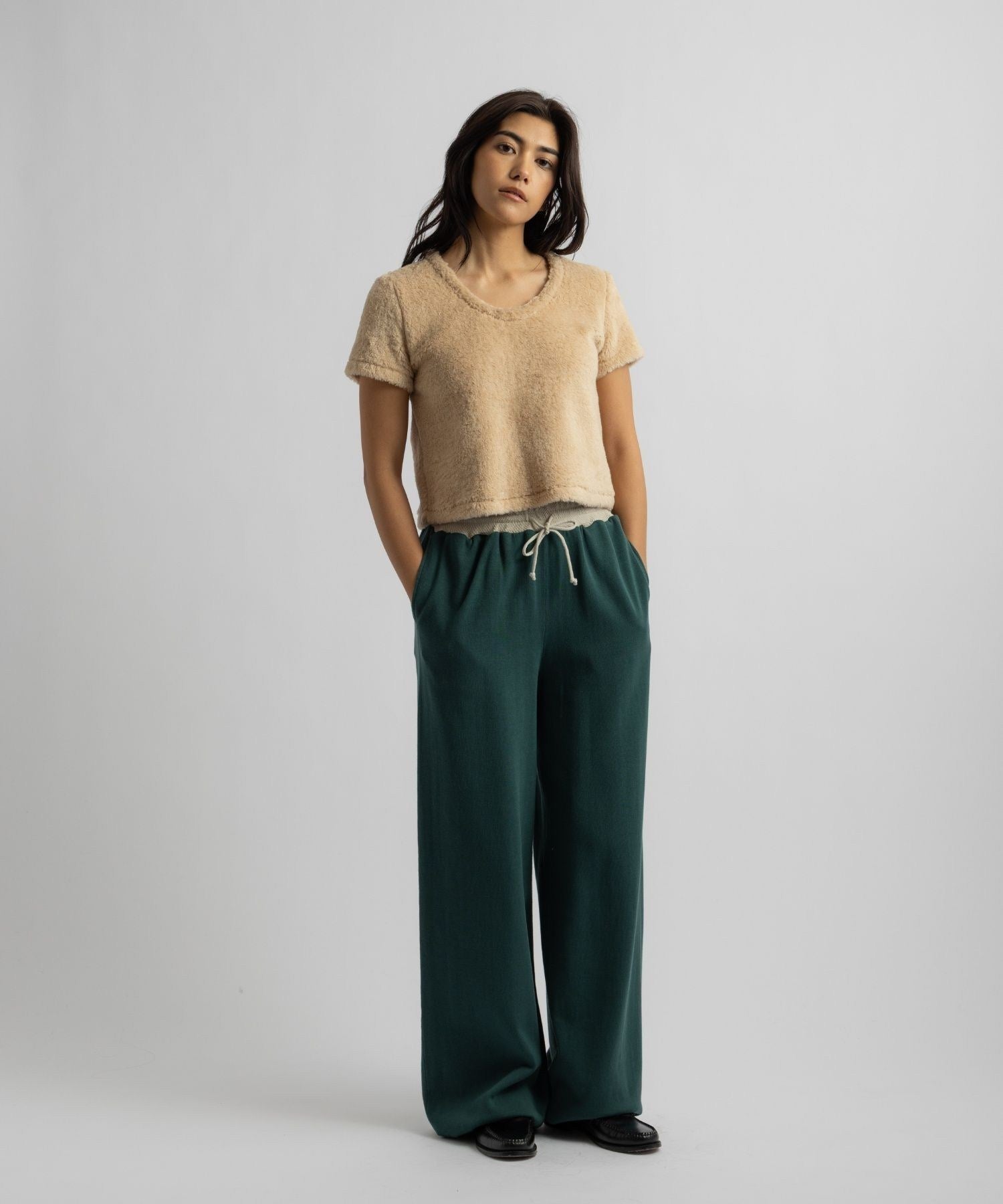 Alexis Shearling Tee | WOMEN