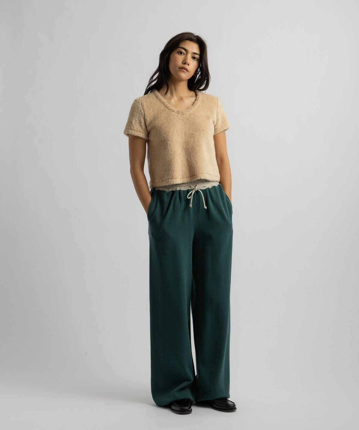 Alexis Shearling Tee | WOMEN