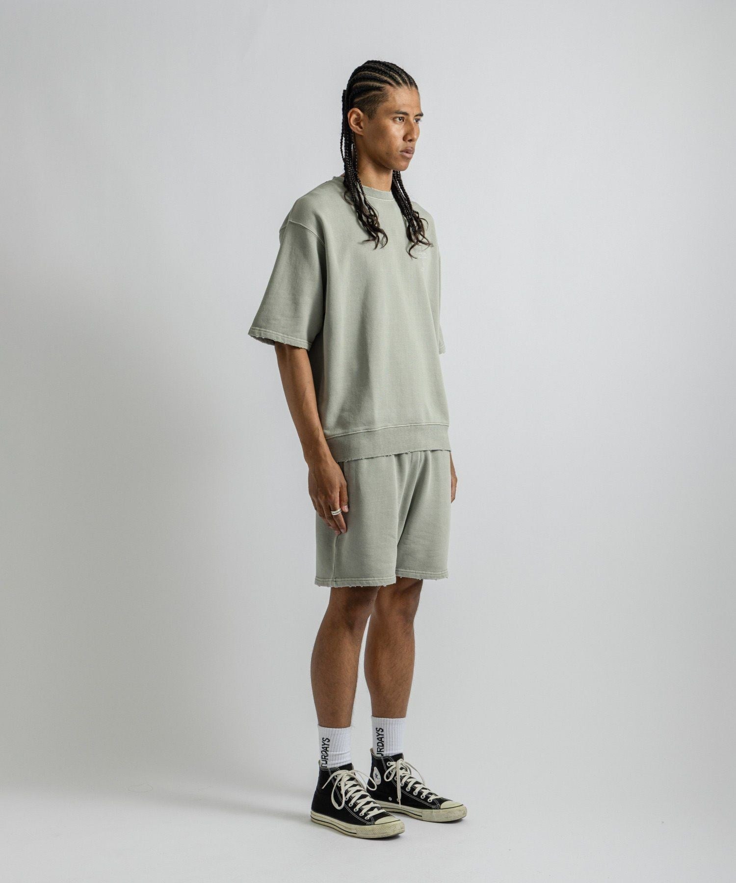 GDC × Saturdays NYC Damaged SS Sweat