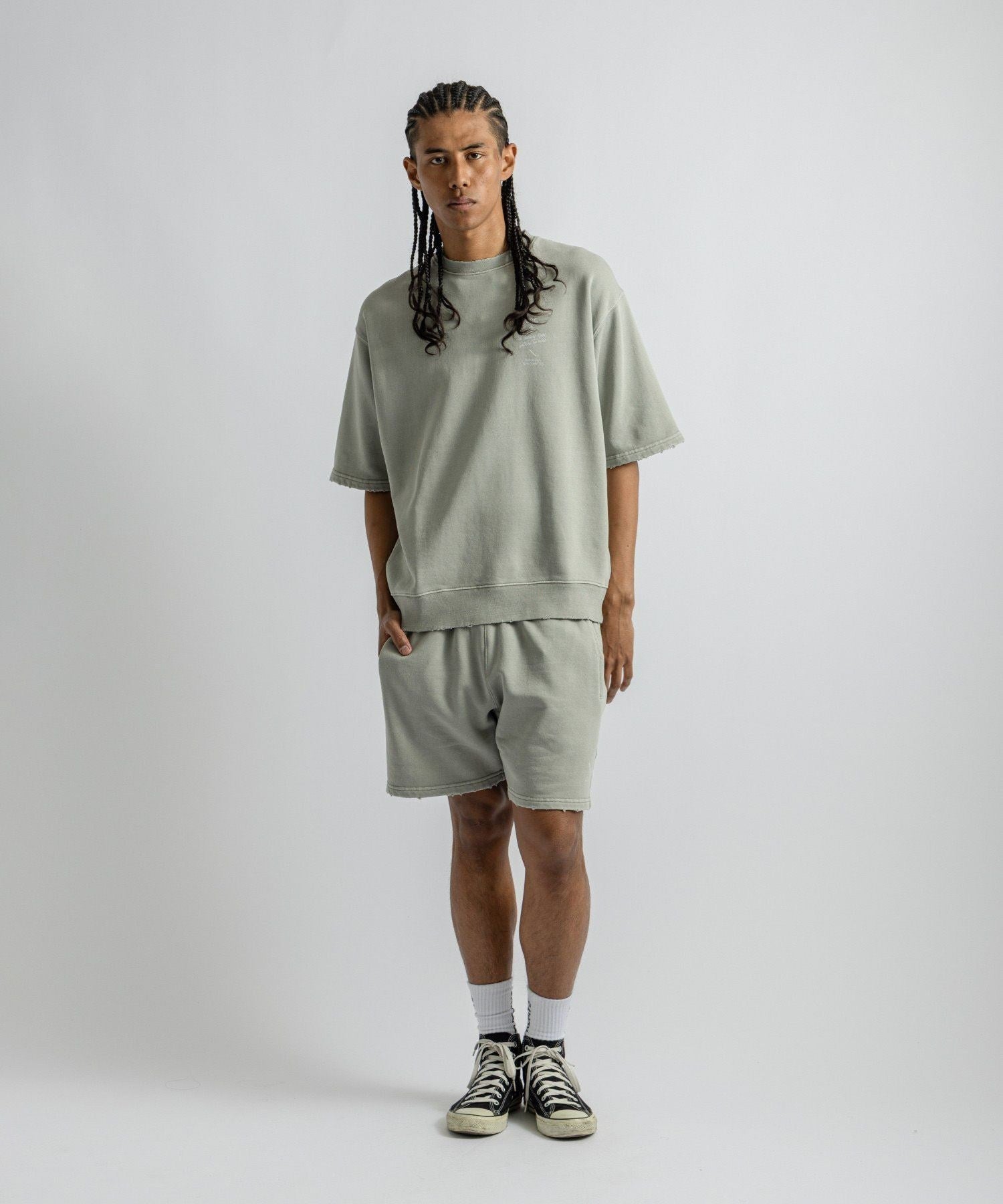 GDC × Saturdays NYC Damaged SS Sweat