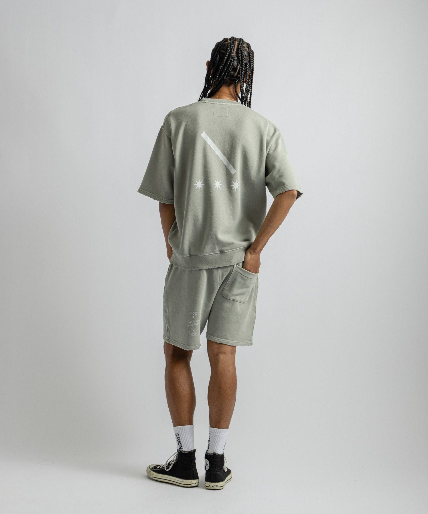 GDC × Saturdays NYC Damaged SS Sweat