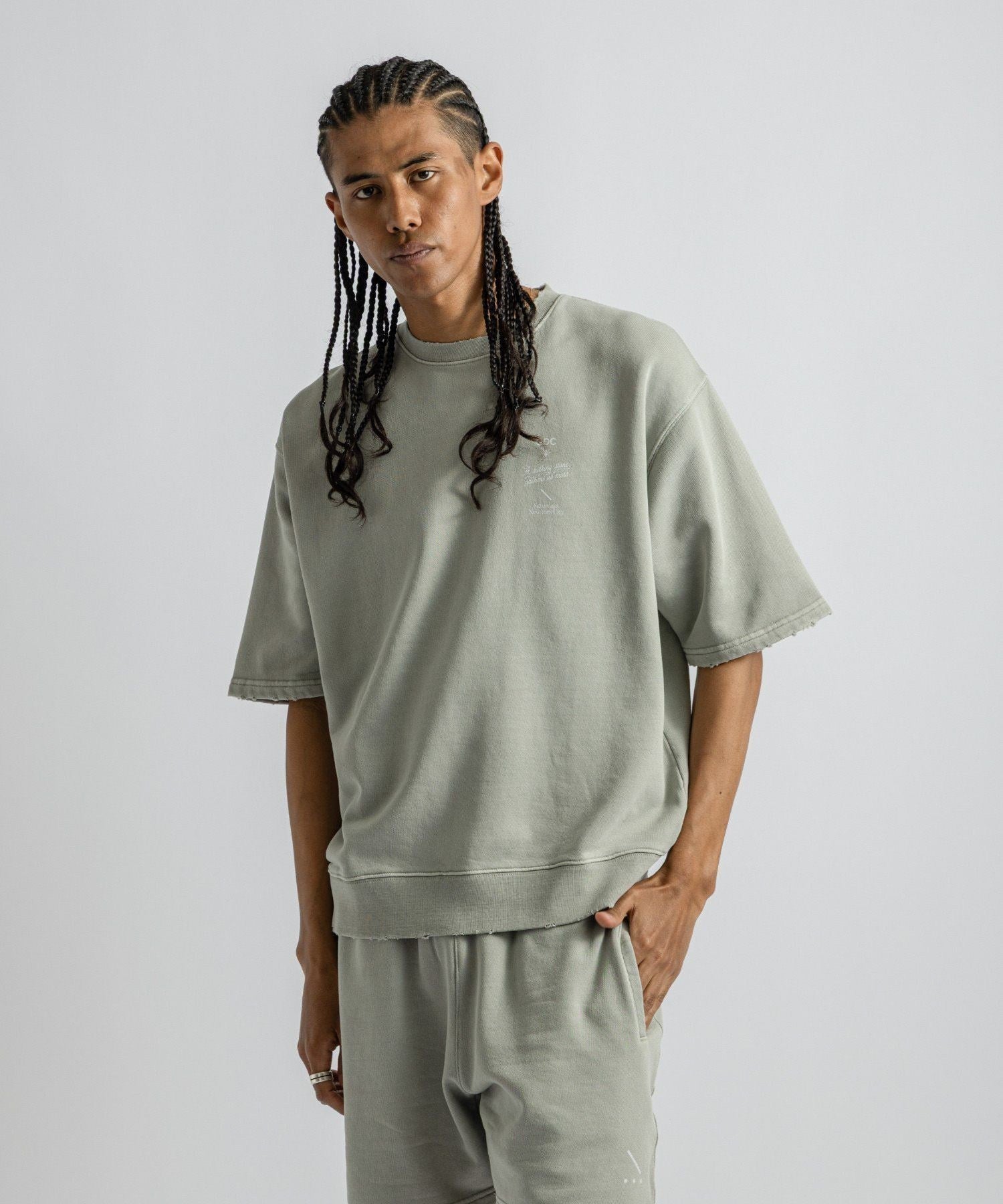 GDC × Saturdays NYC Damaged SS Sweat