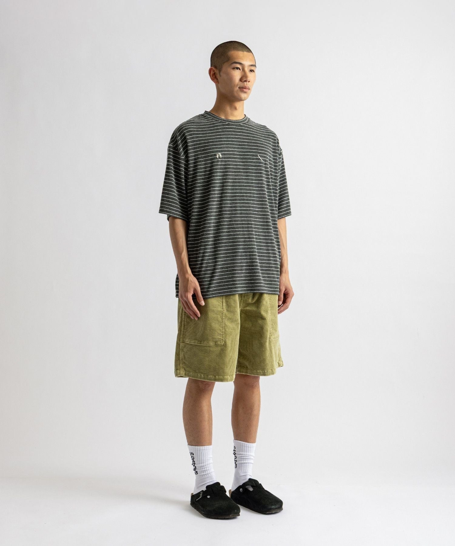 HANG TEN x Saturdays NYC Pile Stripe Tee