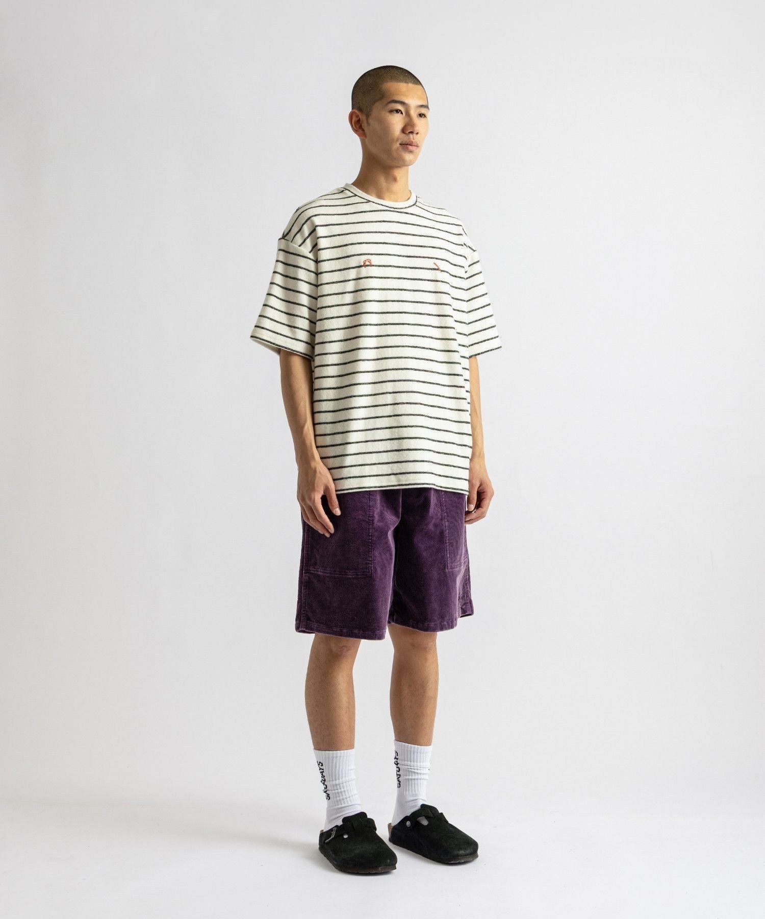 HANG TEN x Saturdays NYC Pile Stripe Tee