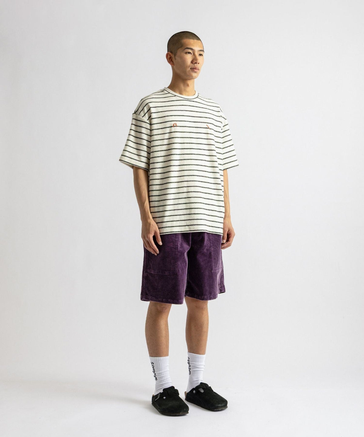 HANG TEN x Saturdays NYC Pile Stripe Tee