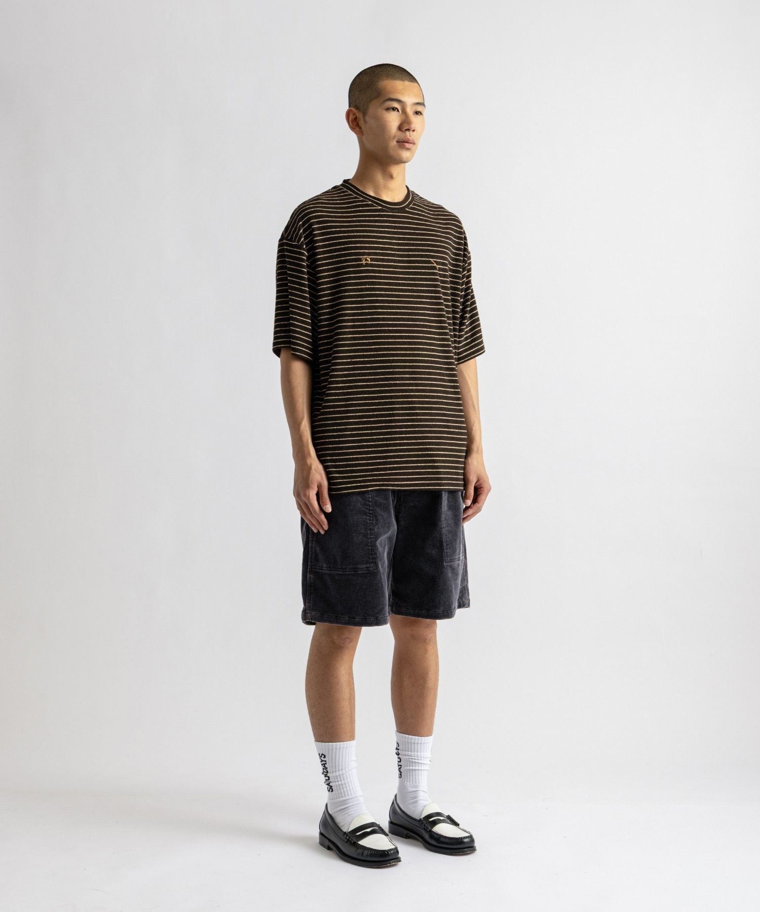 HANG TEN x Saturdays NYC Pile Stripe Tee