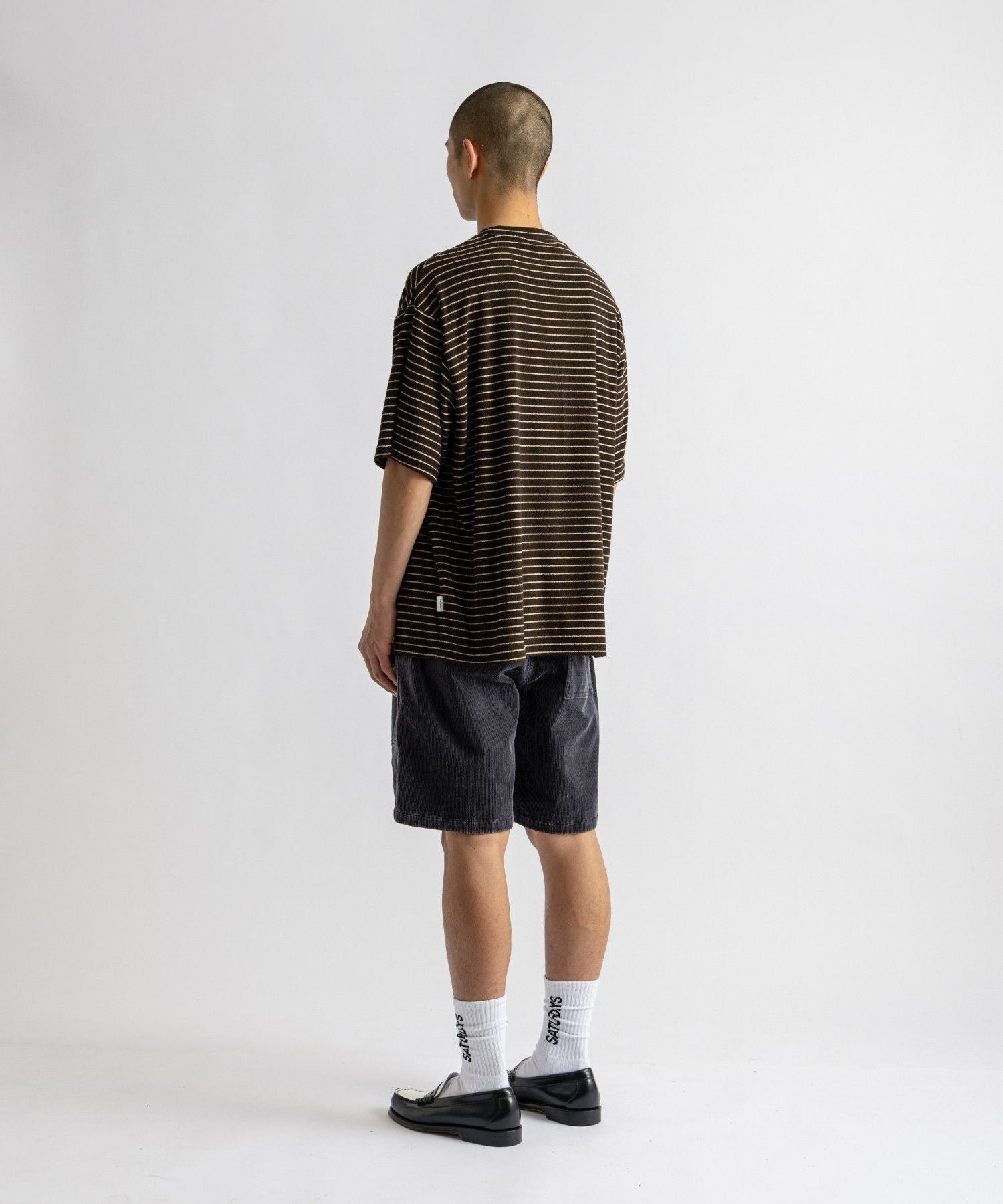 HANG TEN x Saturdays NYC Pile Stripe Tee