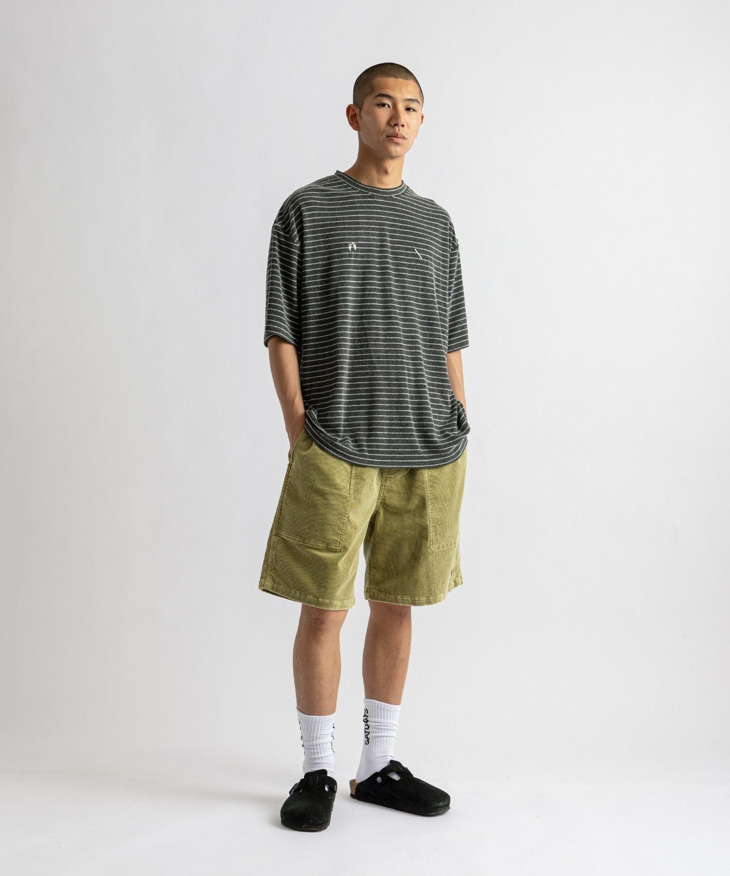 HANG TEN x Saturdays NYC Pile Stripe Tee