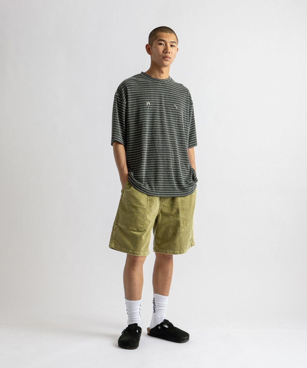HANG TEN x Saturdays NYC Pile Stripe Tee